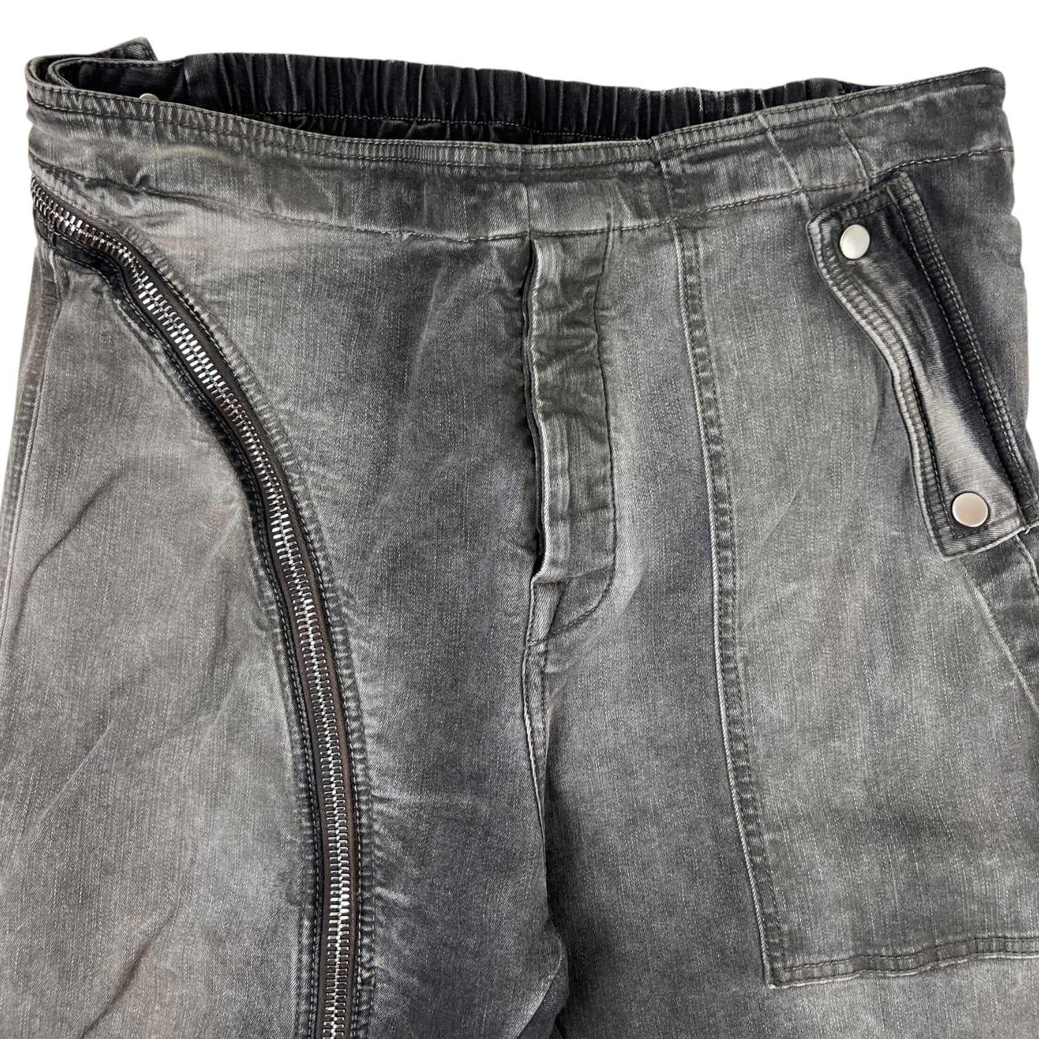 Rick Owen’s DRKSHDW Aircut Jogger Jeans Dark Grey