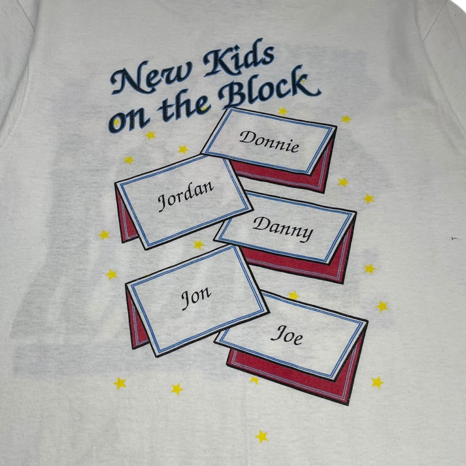1989 New Kids On The Block T-Shirt White