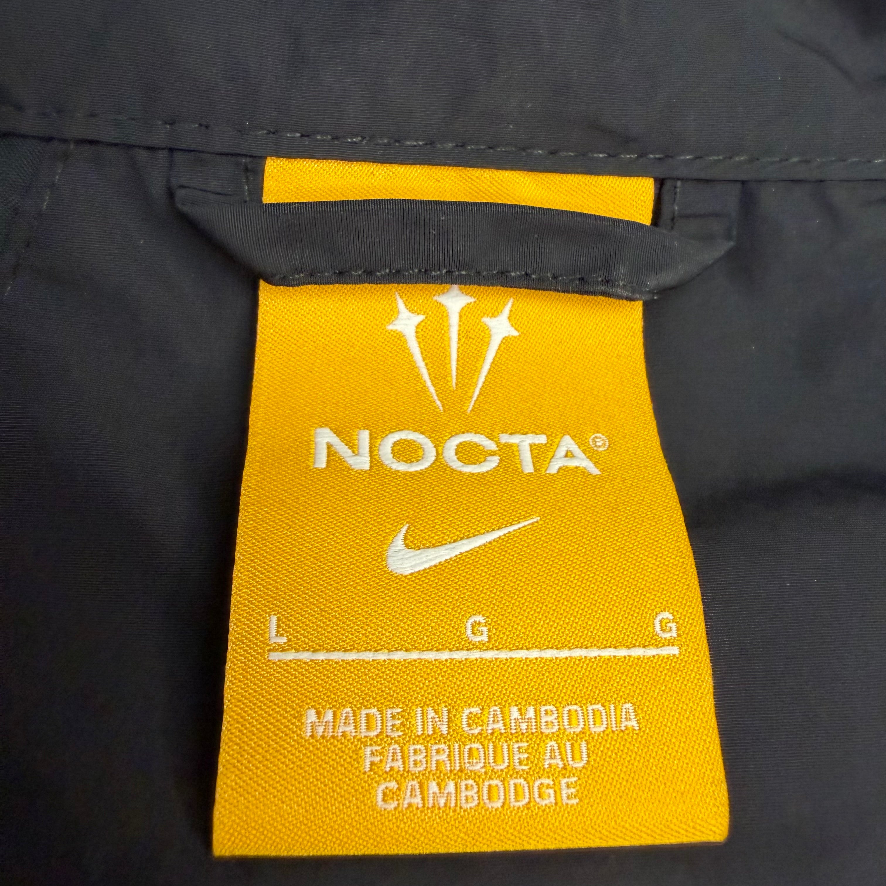 Nike Nocta Northstar Nylon Track Jacket Black