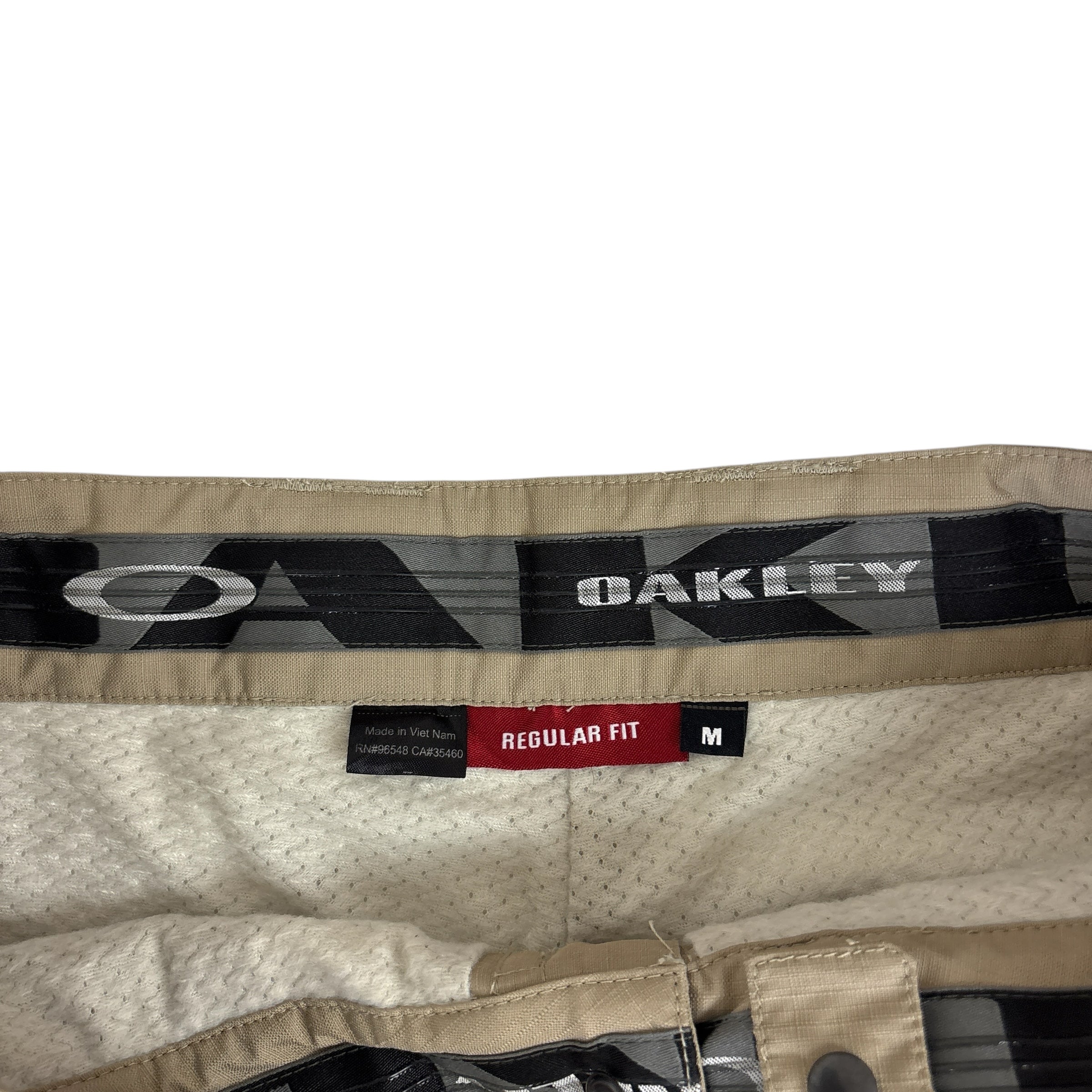 Vintage Oakley Software Ski Pants Beige