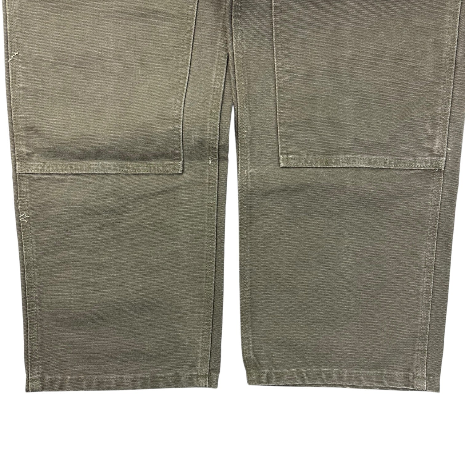 Carhartt Double Knee Work Pants Olive Green
