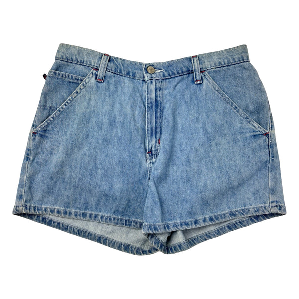 (W) Vintage Polo Ralph Lauren Jean Short Light Wash