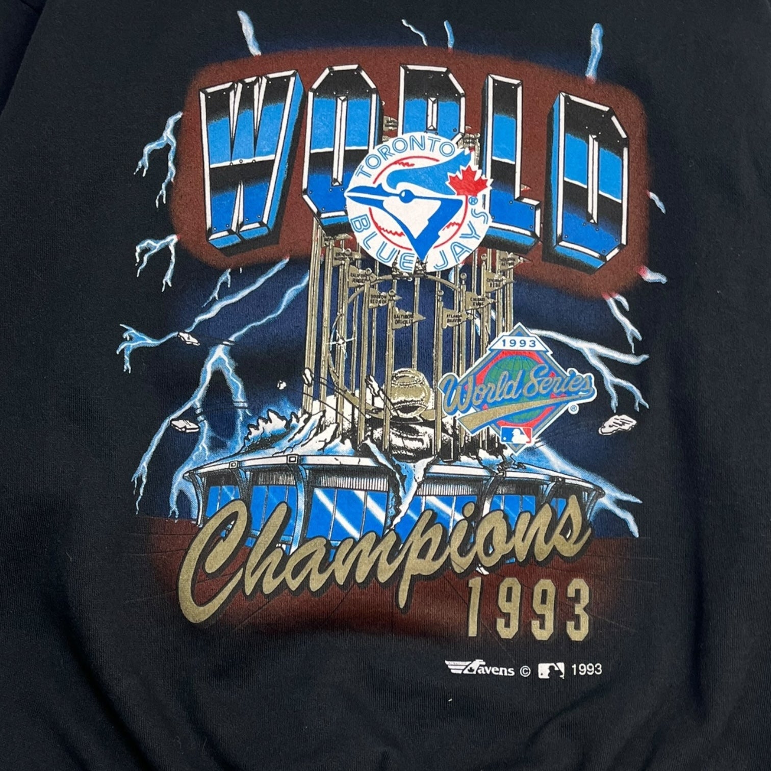 1993 Toronto Blue Jays World Champions Crewneck