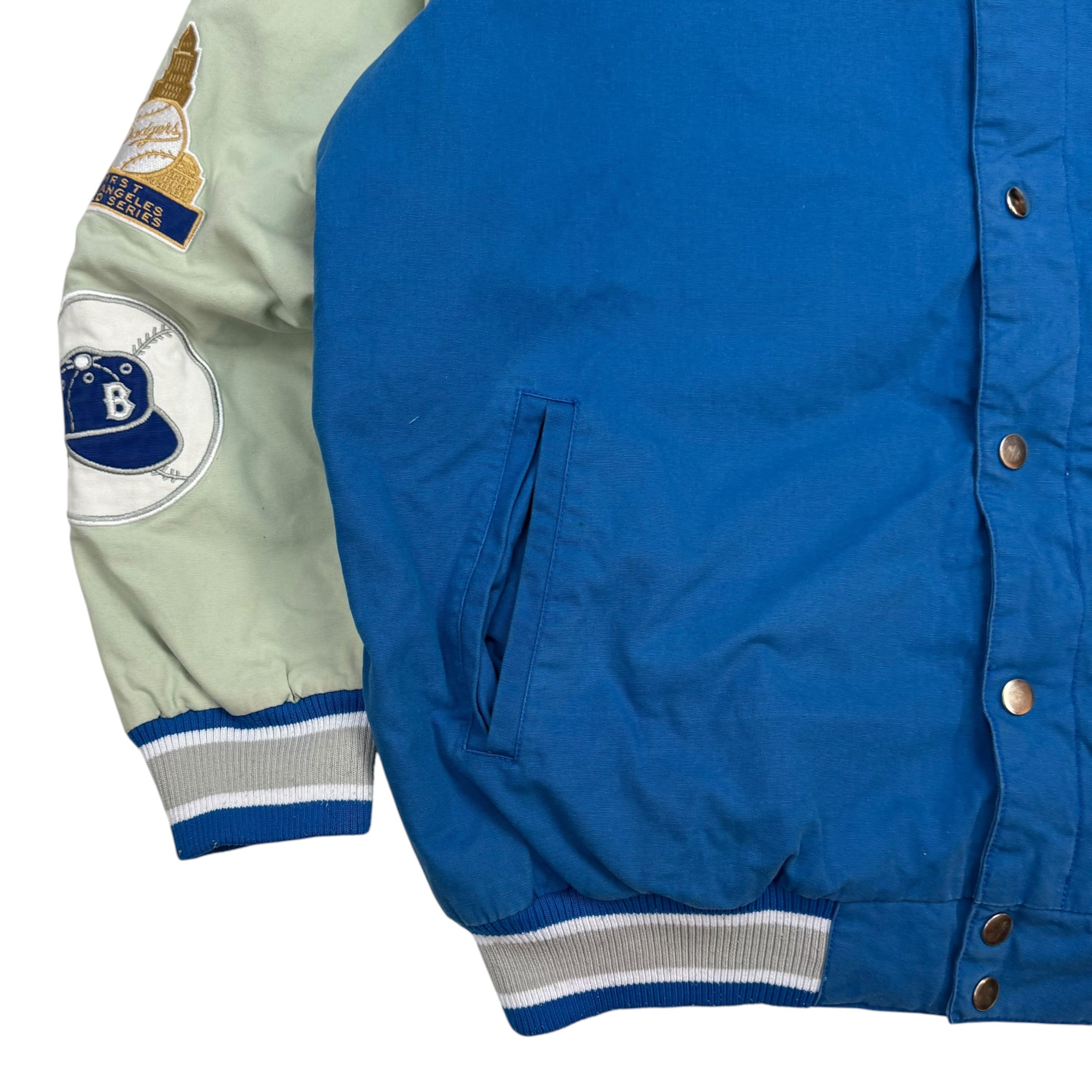 Vintage Los Angeles Dodgers World Series Champions Jacket Blue/White