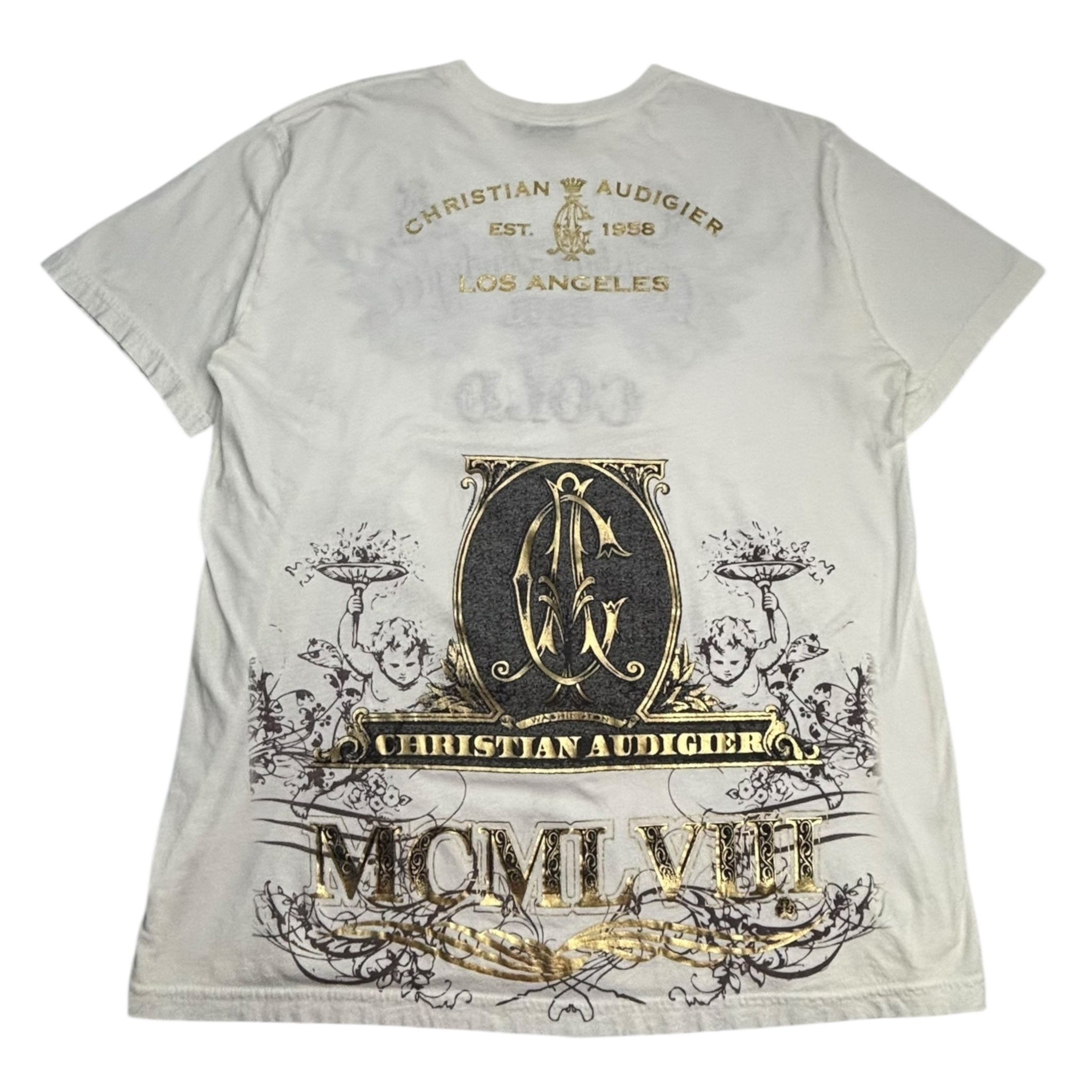 Vintage Y2K Christian Audigier “Soul Of Gold” T-Shirt