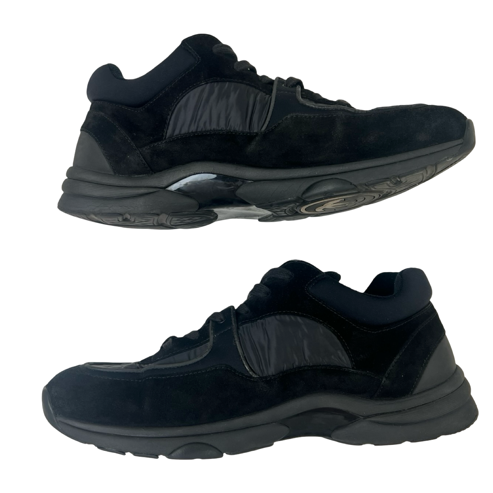 Chanel CC Logo Sneakers Black (Used)