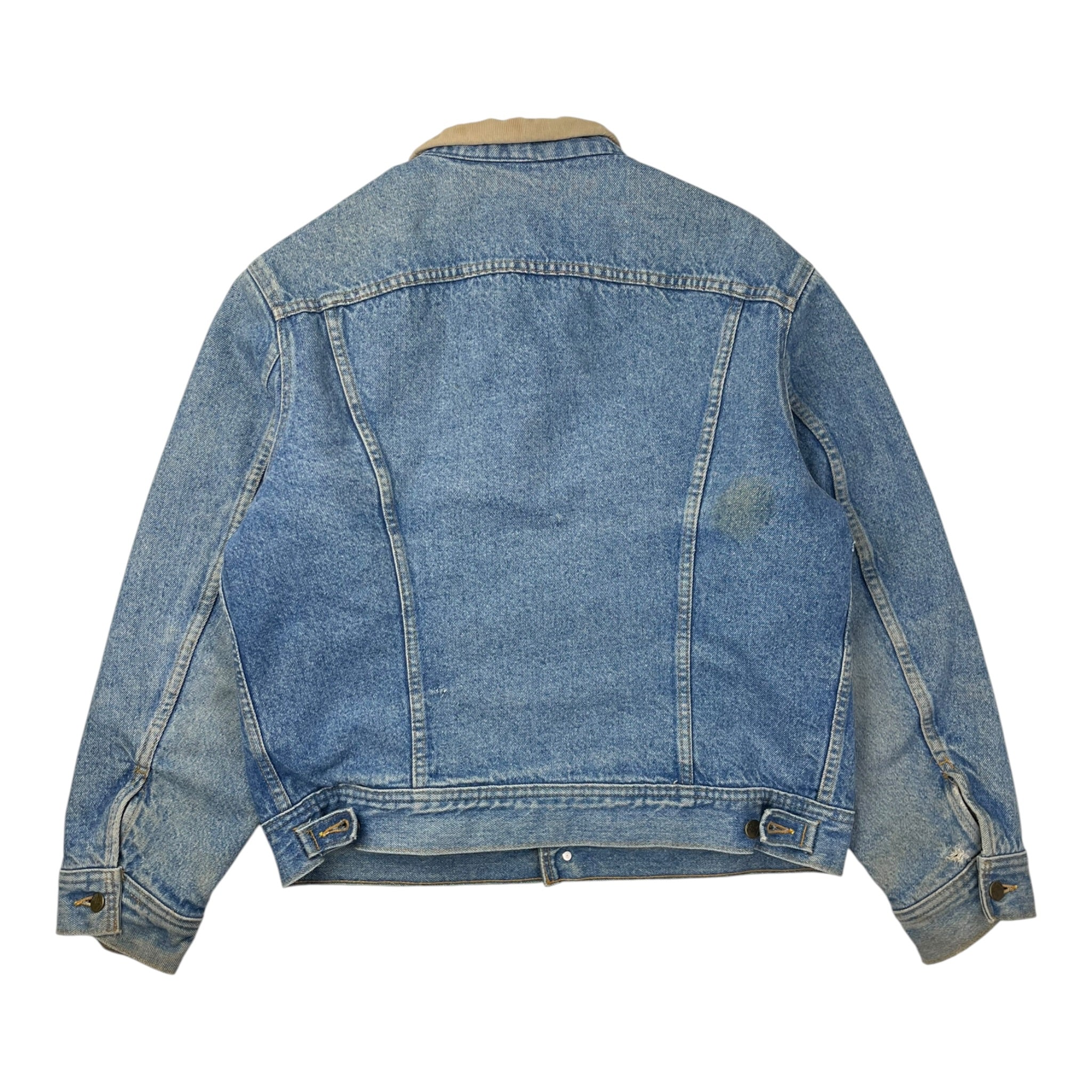 Vintage Storm Rider Lee Lined Jacket Medium Washed Blue