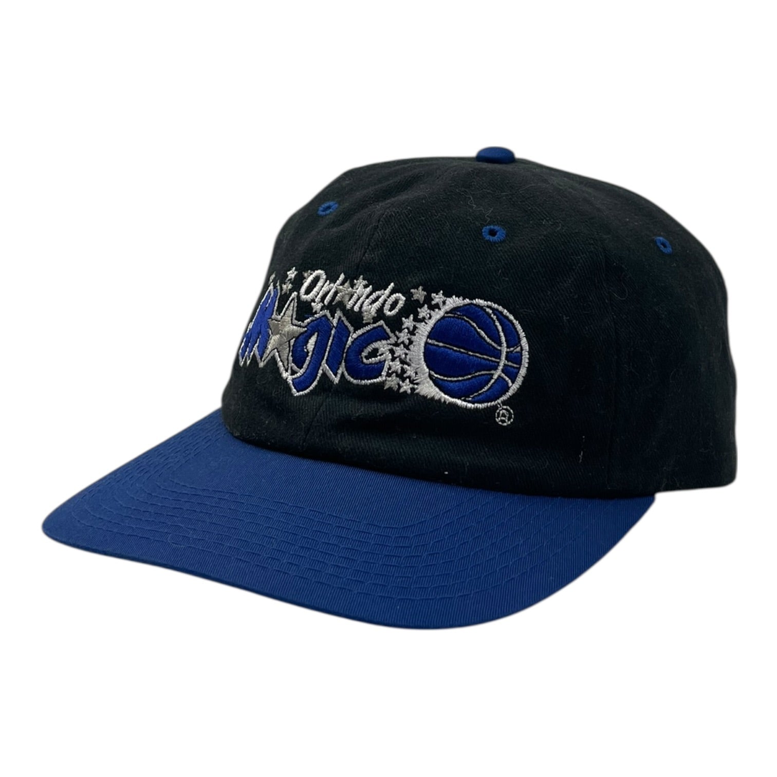 Vintage Orlando Magic Starter Strap Back Hat Black/Blue