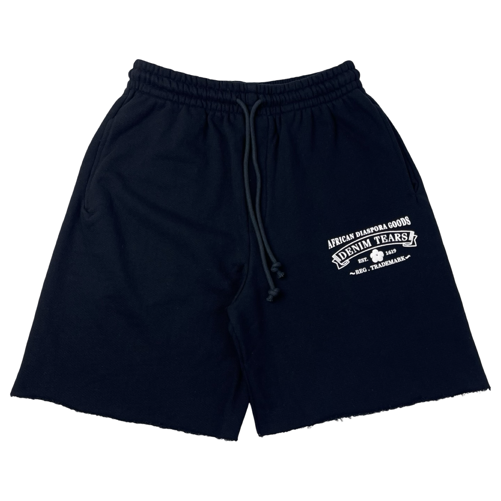 Denim Tears ADG Sweatshorts Black/White