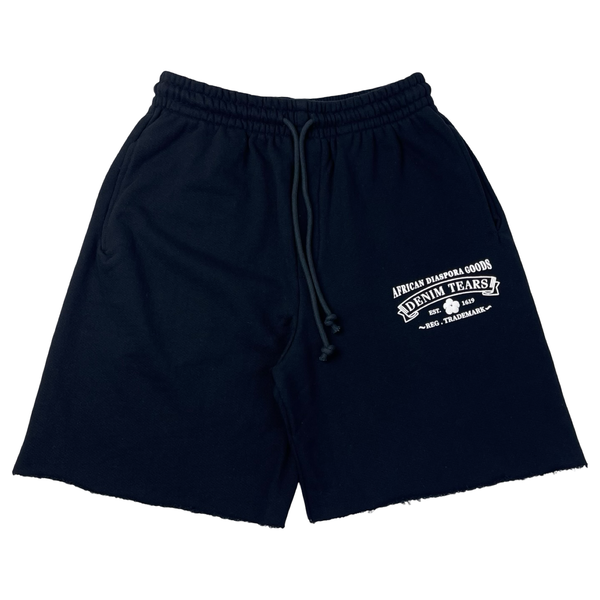 Denim Tears ADG Sweatshorts Black/White