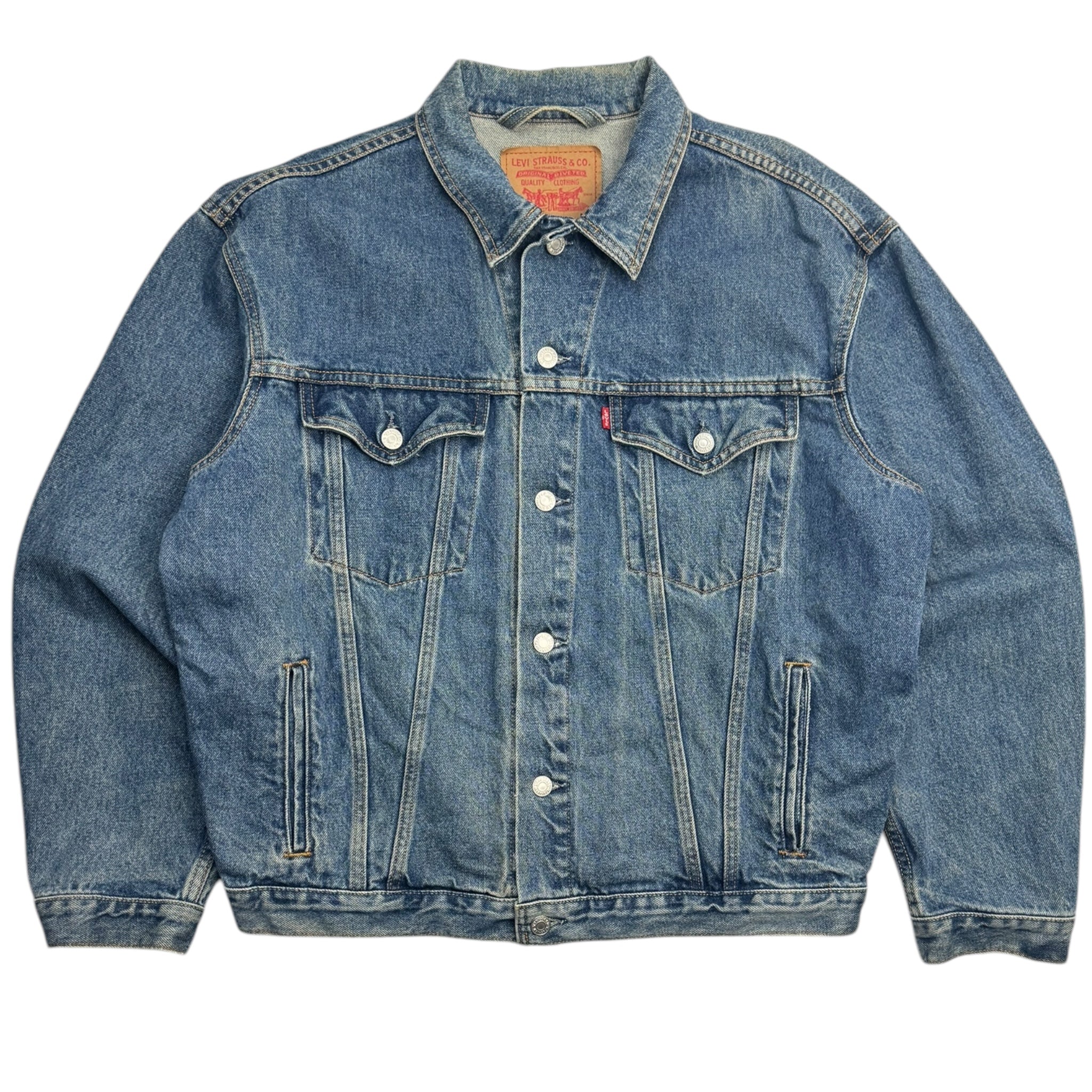 Vintage Levi's Trucker Denim Jacket Mid Wash