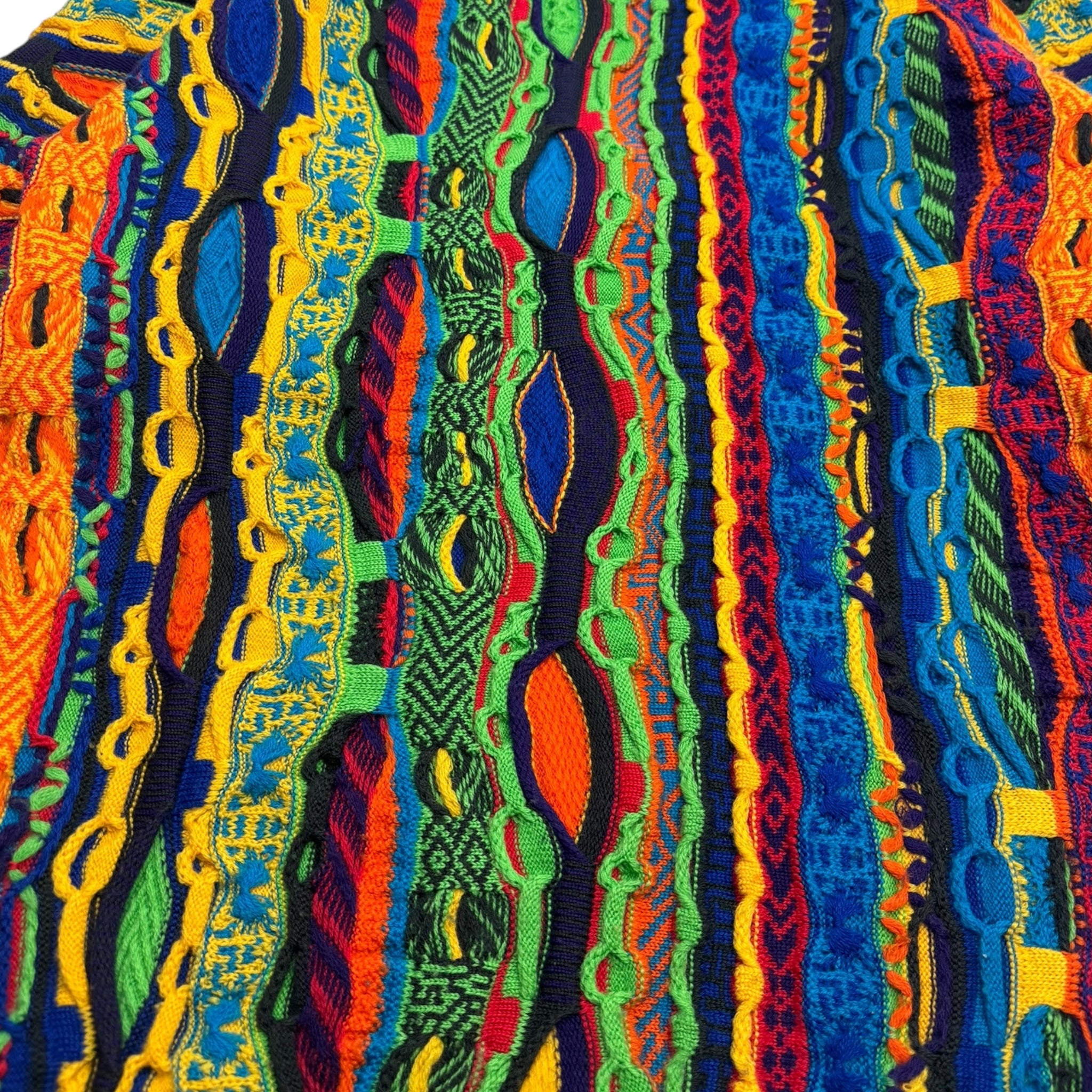 Vintage Coogi 3D Knit Multicolour T-Shirt