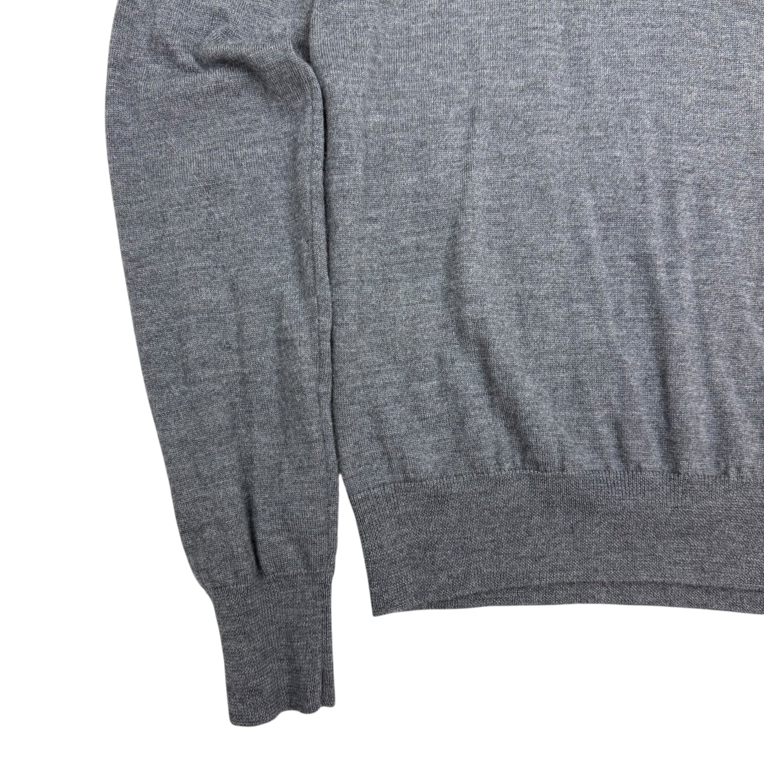 Vintage Burberry Brit Knit Sweater Grey