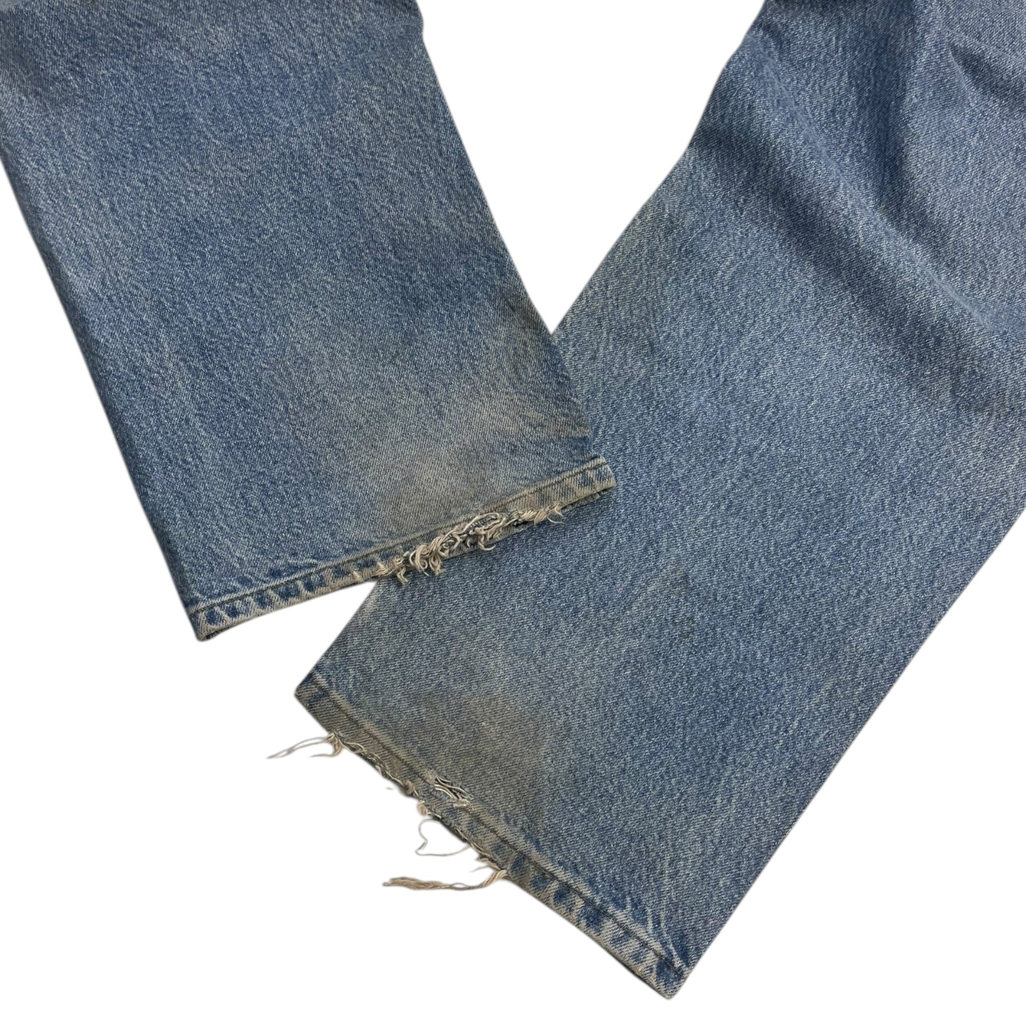 Carhartt Double Knee Work Denim Worn