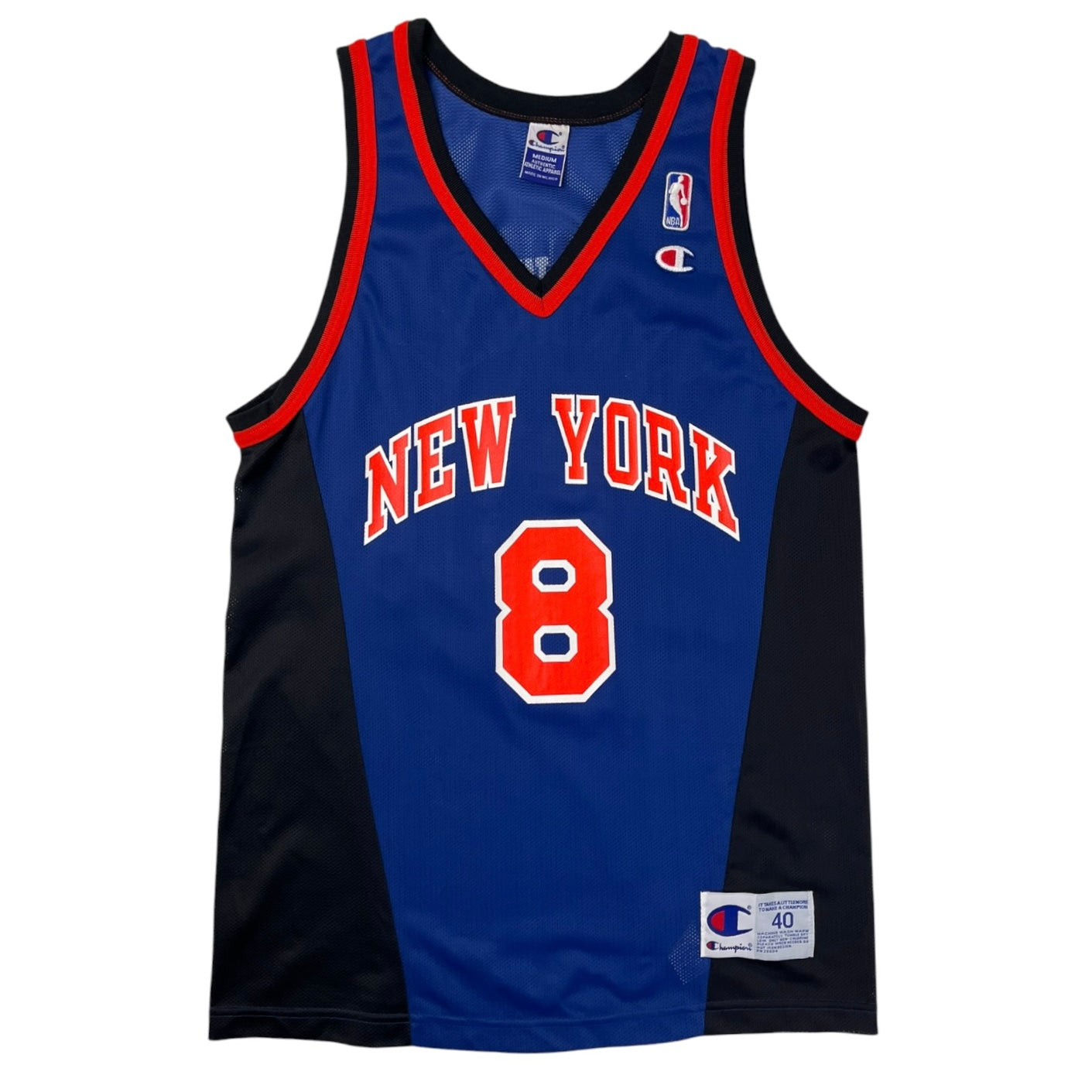Vintage Sprewell New York Knicks Champion Jersey