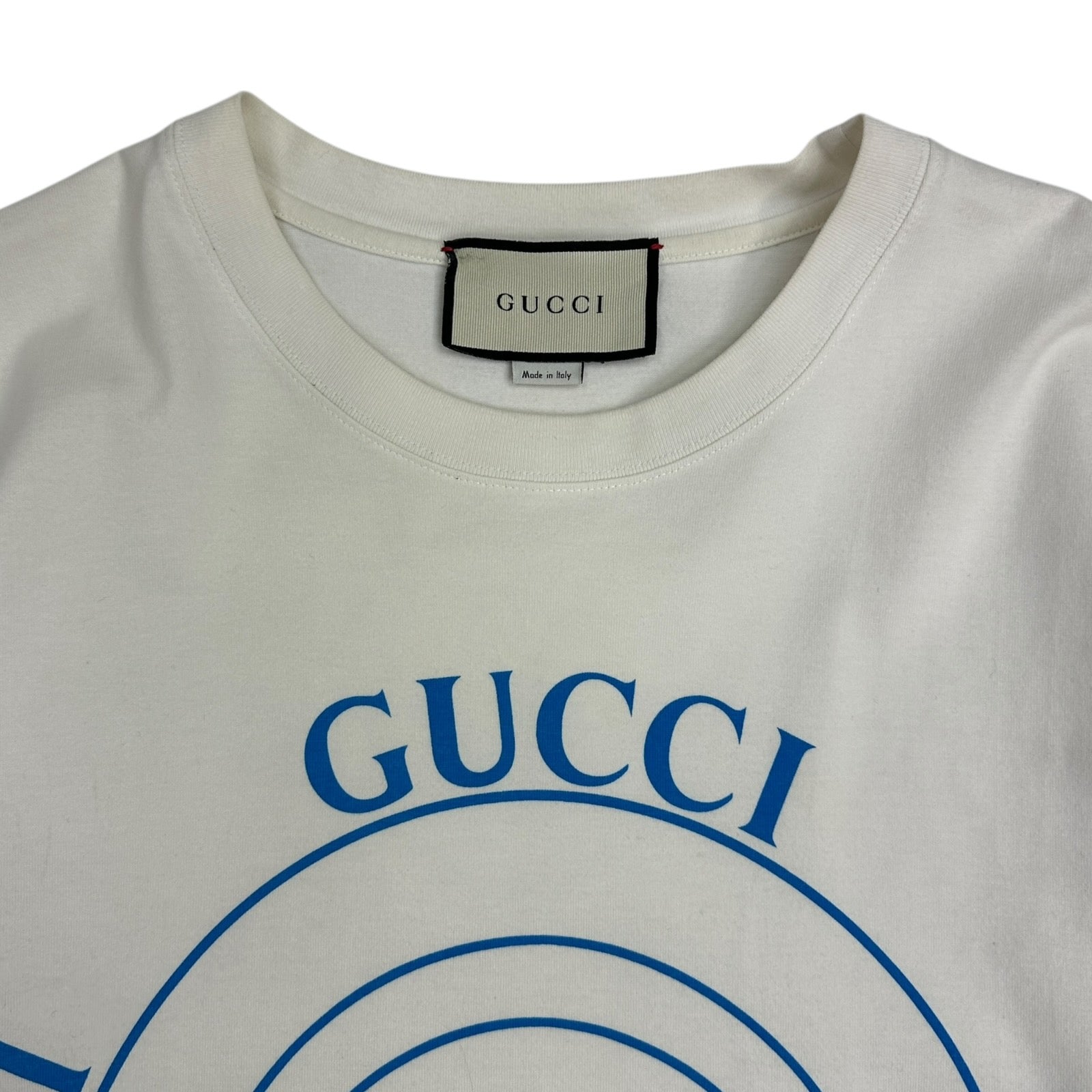 Gucci Disc Print T-Shirt White