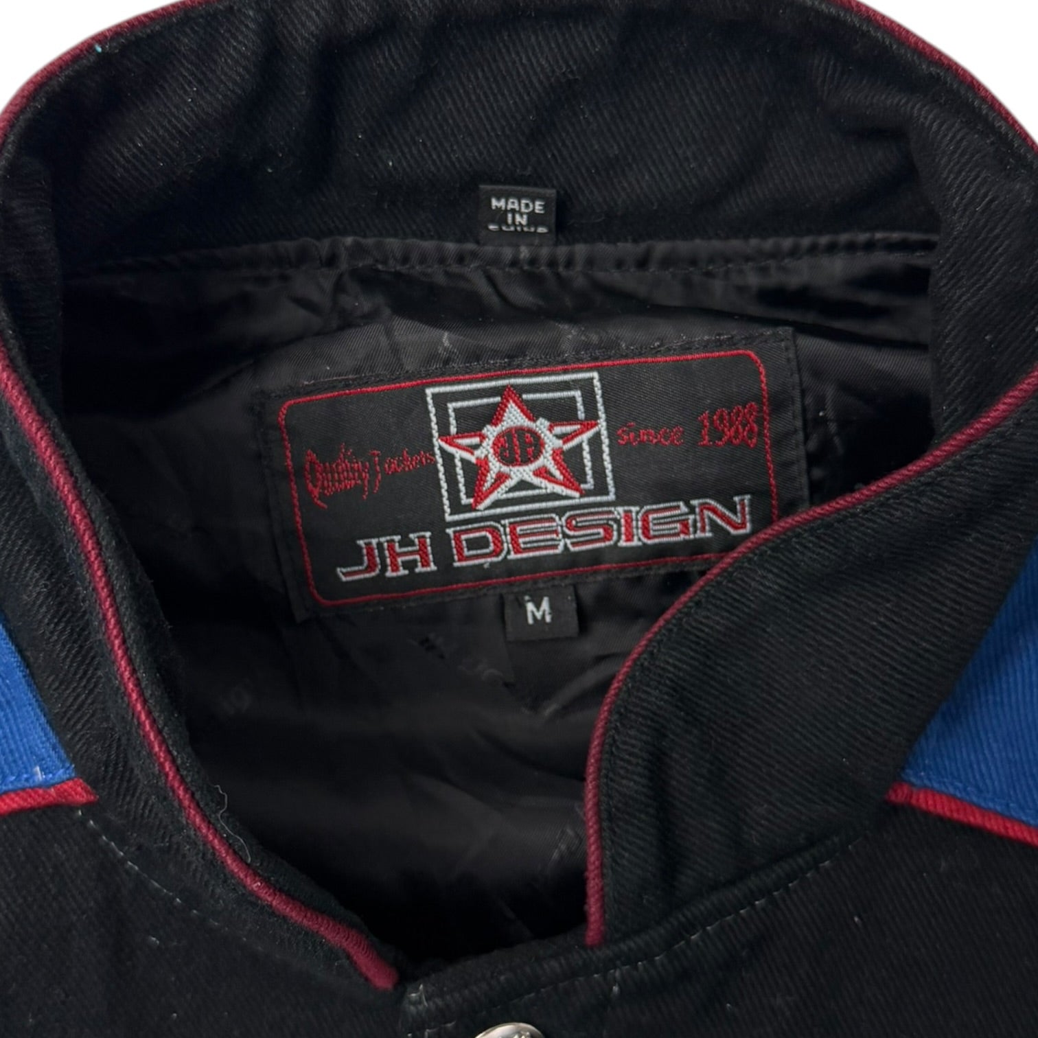 Vintage Daytona 500 NASCAR Jacket Black/Blue