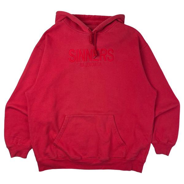 Balenciaga Sinners Hoodie Red