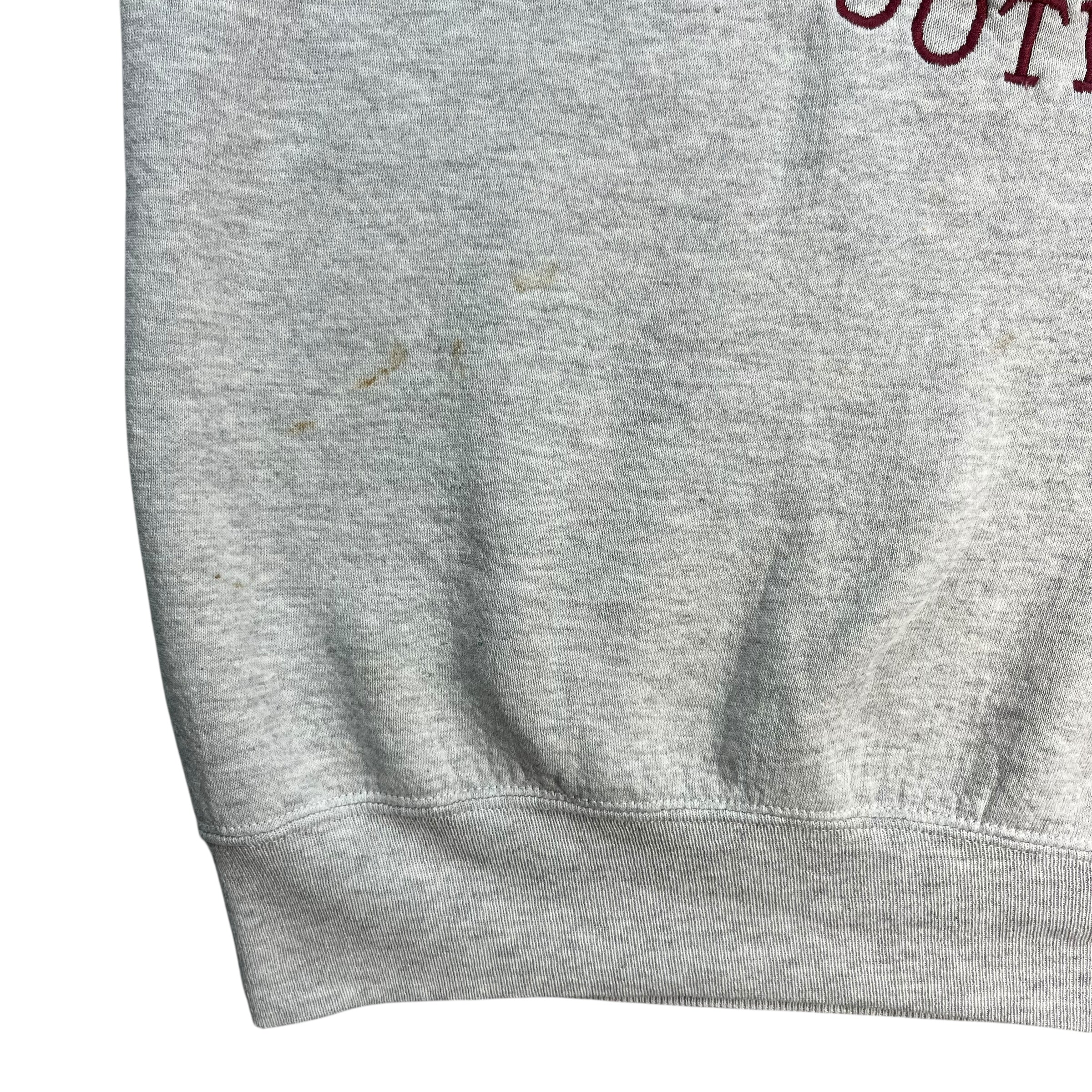 Vintage Salem Seminoles Football Crewneck Light Grey