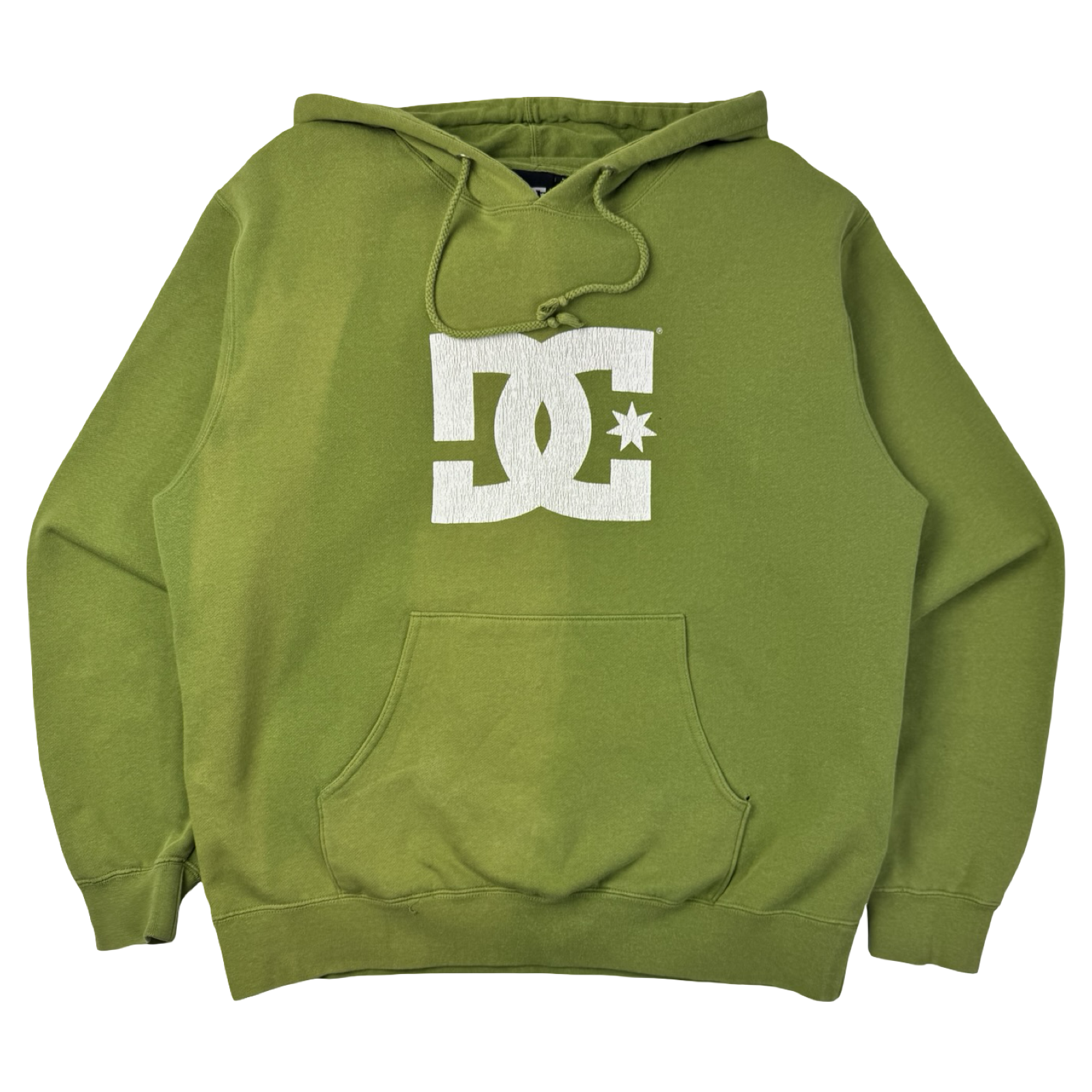 Vintage DC Shoes Co. Hoodie Lime/Green