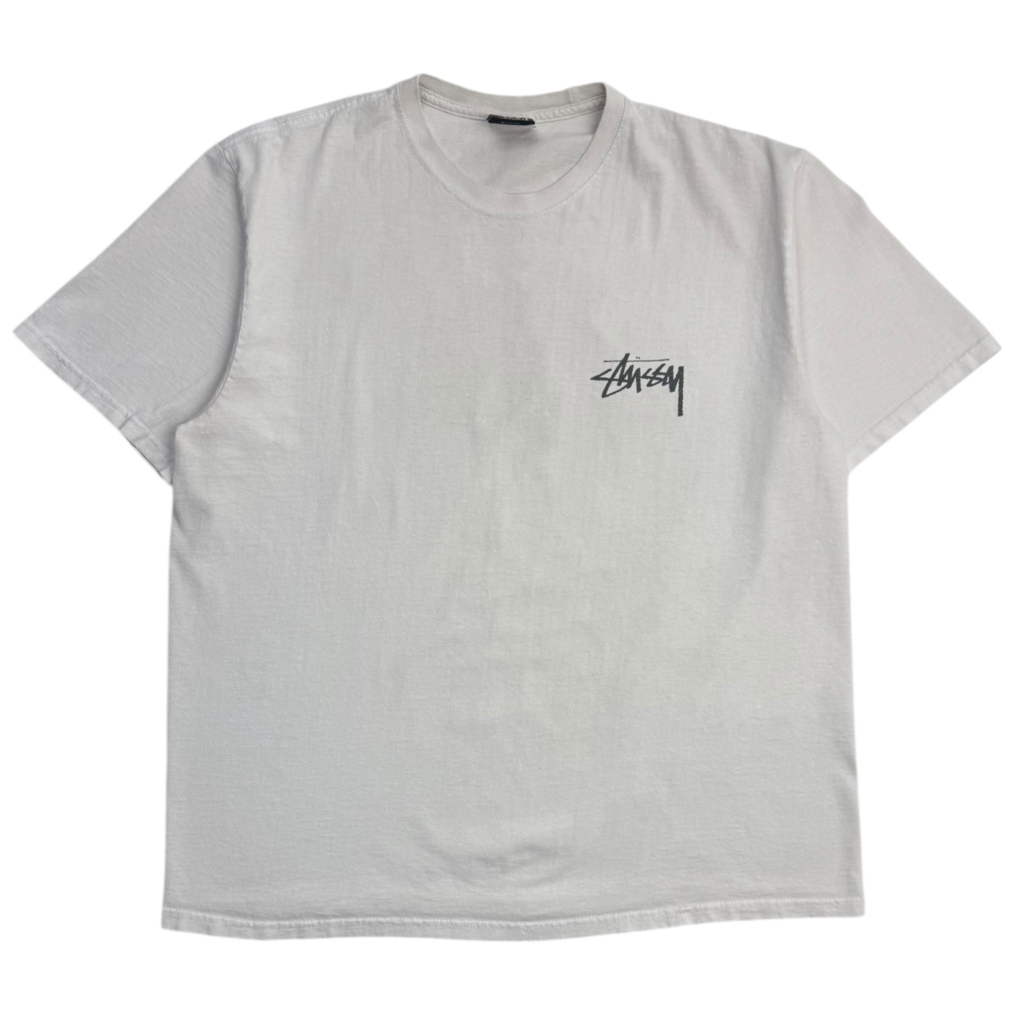 Stussy 1ST Lion Tee White