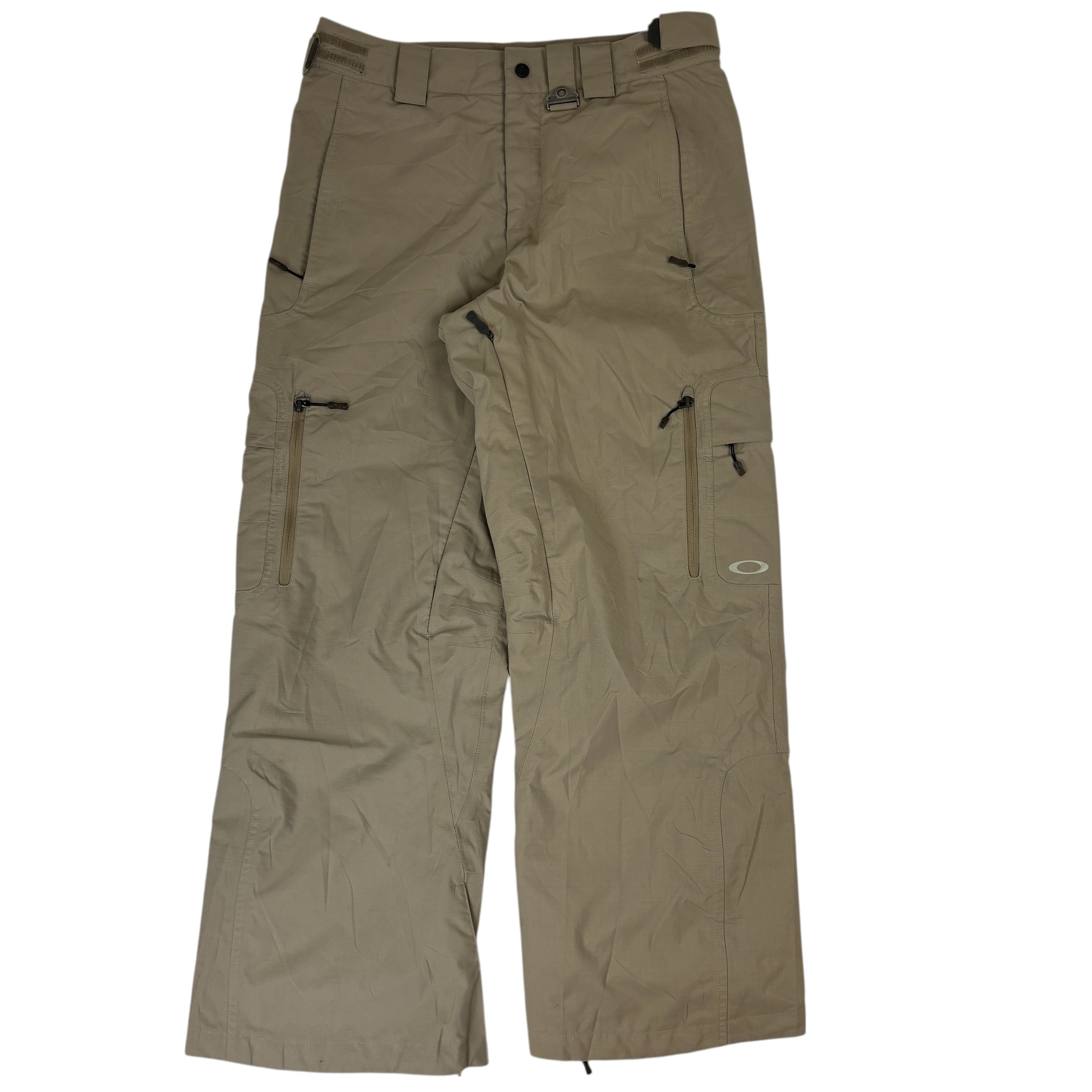 Vintage Oakley Software Ski Pants Beige