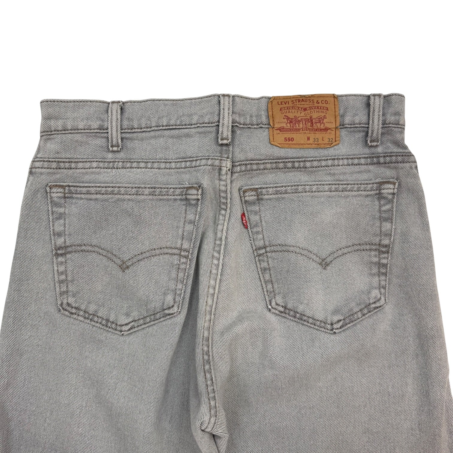 Vintage Levi’s 550 Denim Pants Grey