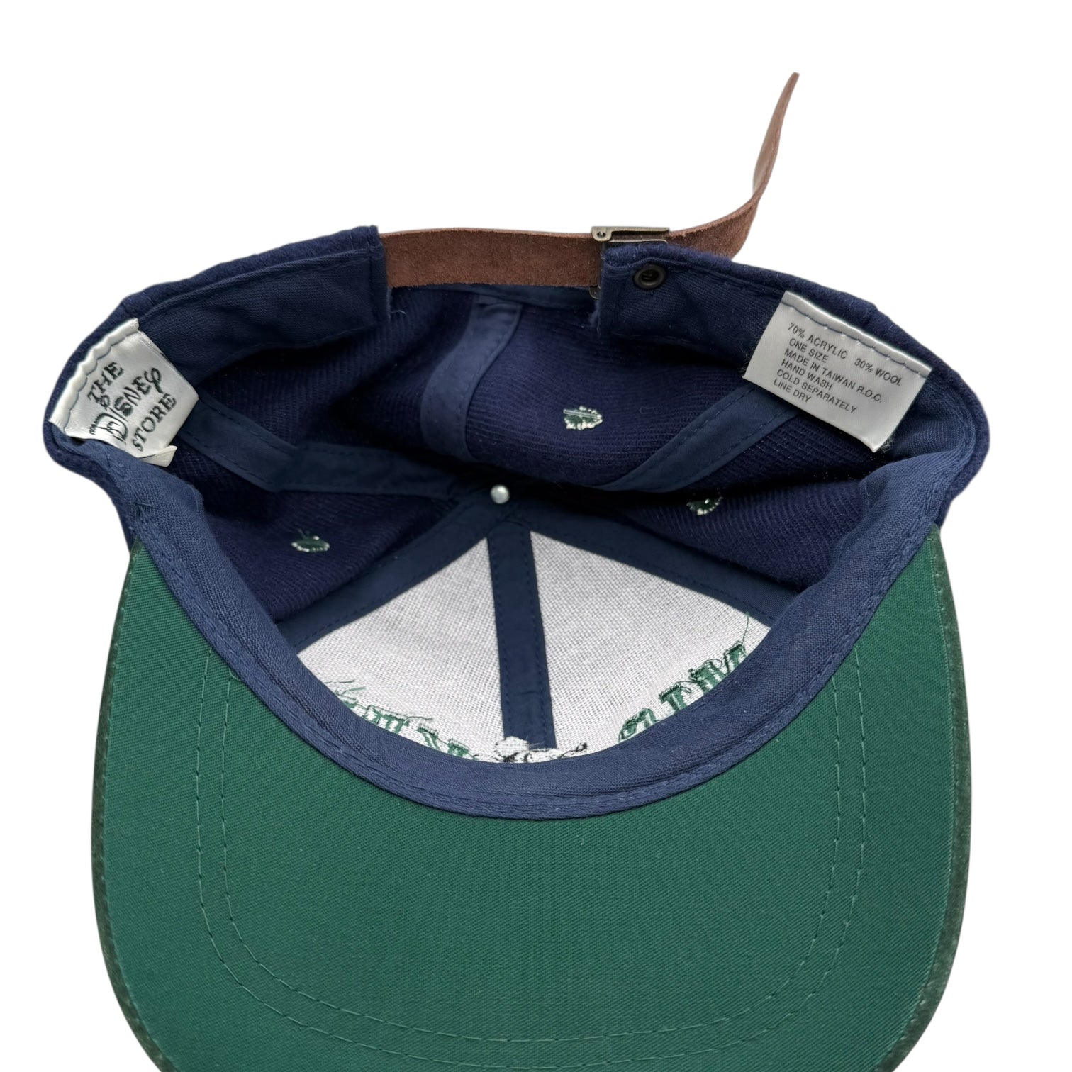 Vintage Disney Mickey Mouse Wool Hat Blue/Green