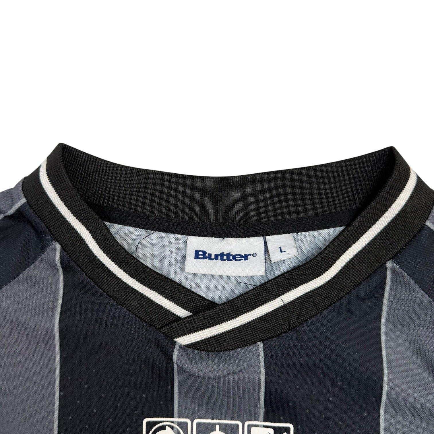 Butter Goods Corrosive LS Jersey Black/Grey