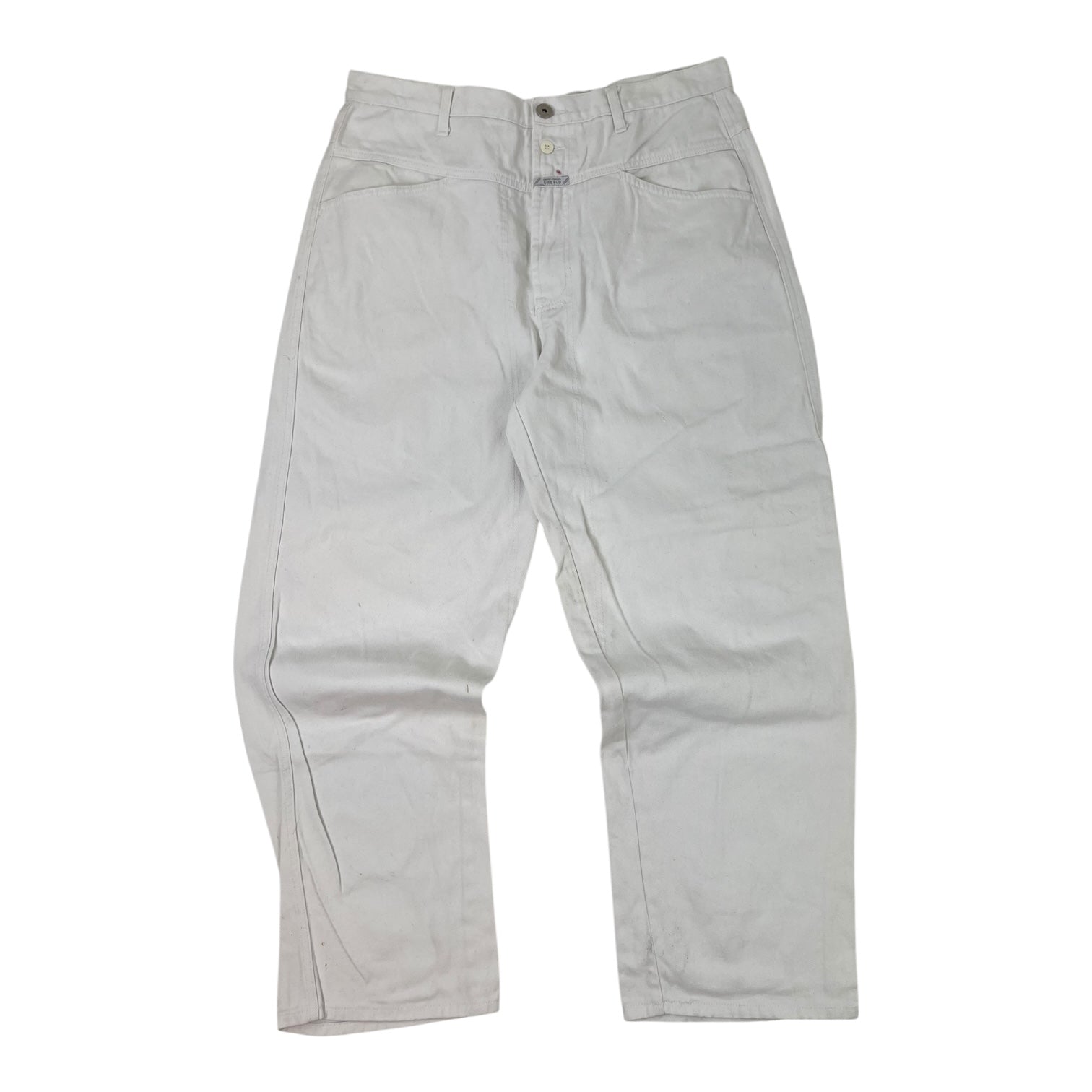 Vintage Y2K Marithe Francois Girbaud Baggy Denim Pant White