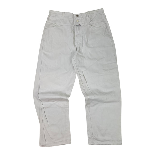 Vintage Y2K Marithe Francois Girbaud Baggy Denim Pant White