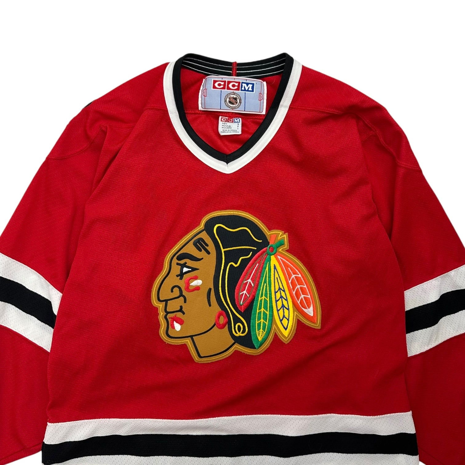 Vintage CCM Chicago Blackhawks Home Jersey