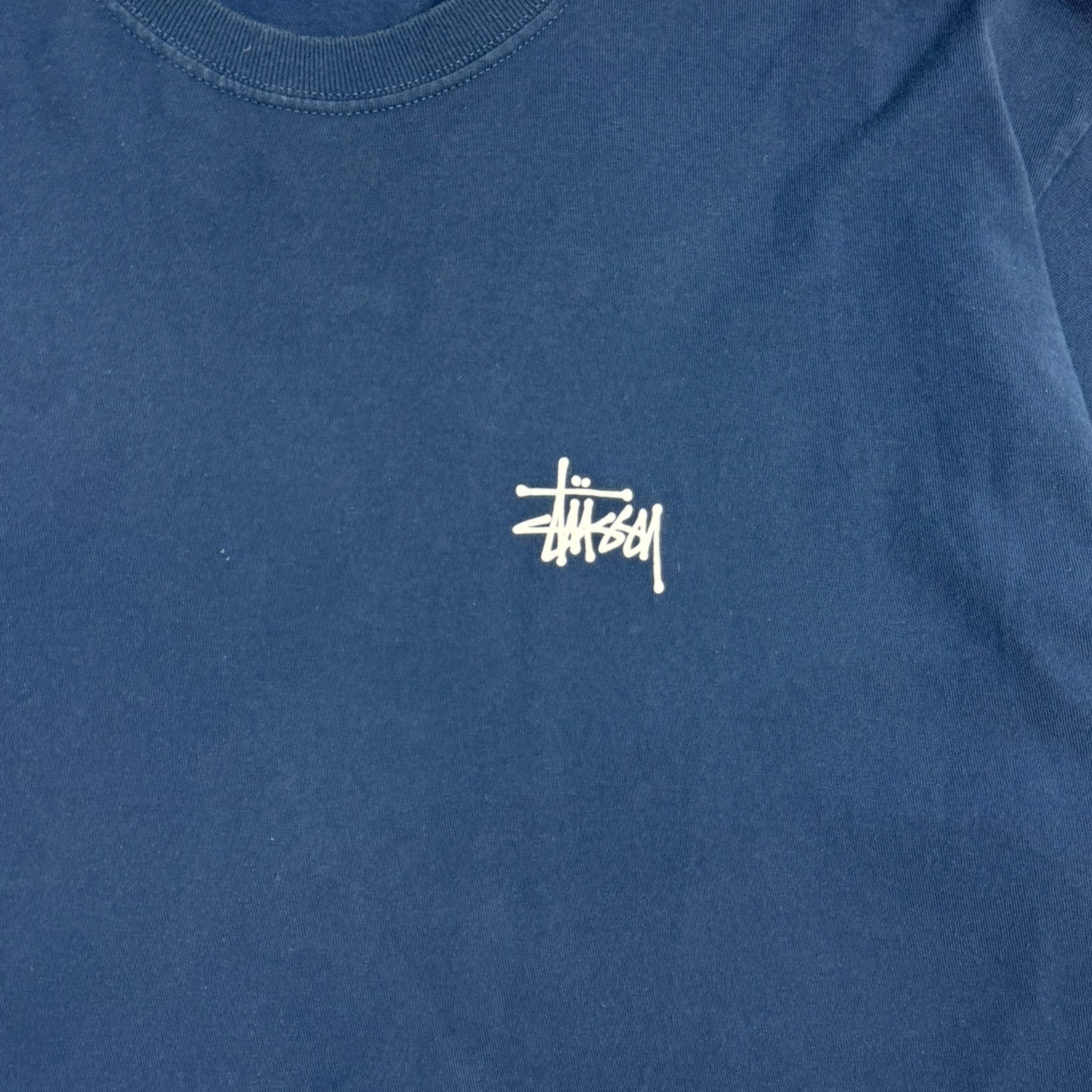 Stüssy Classic Logo T-Shirt Navy