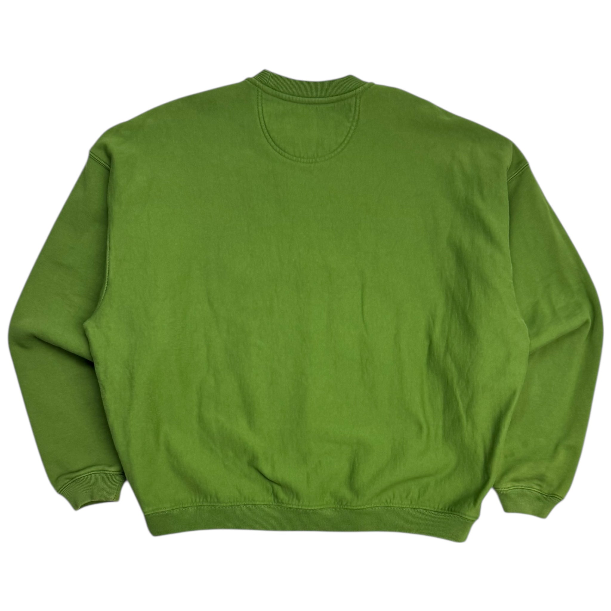 Stussy Embroidered Crewneck Green