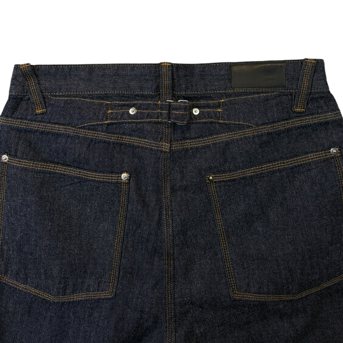 O.FILES Italian Raw Denim Jeans Indigo