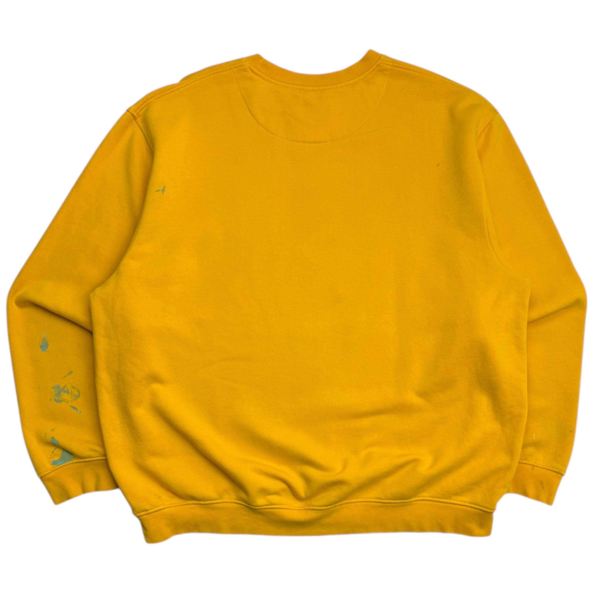 Vintage Nike Pocket Swoosh Crewneck Yellow
