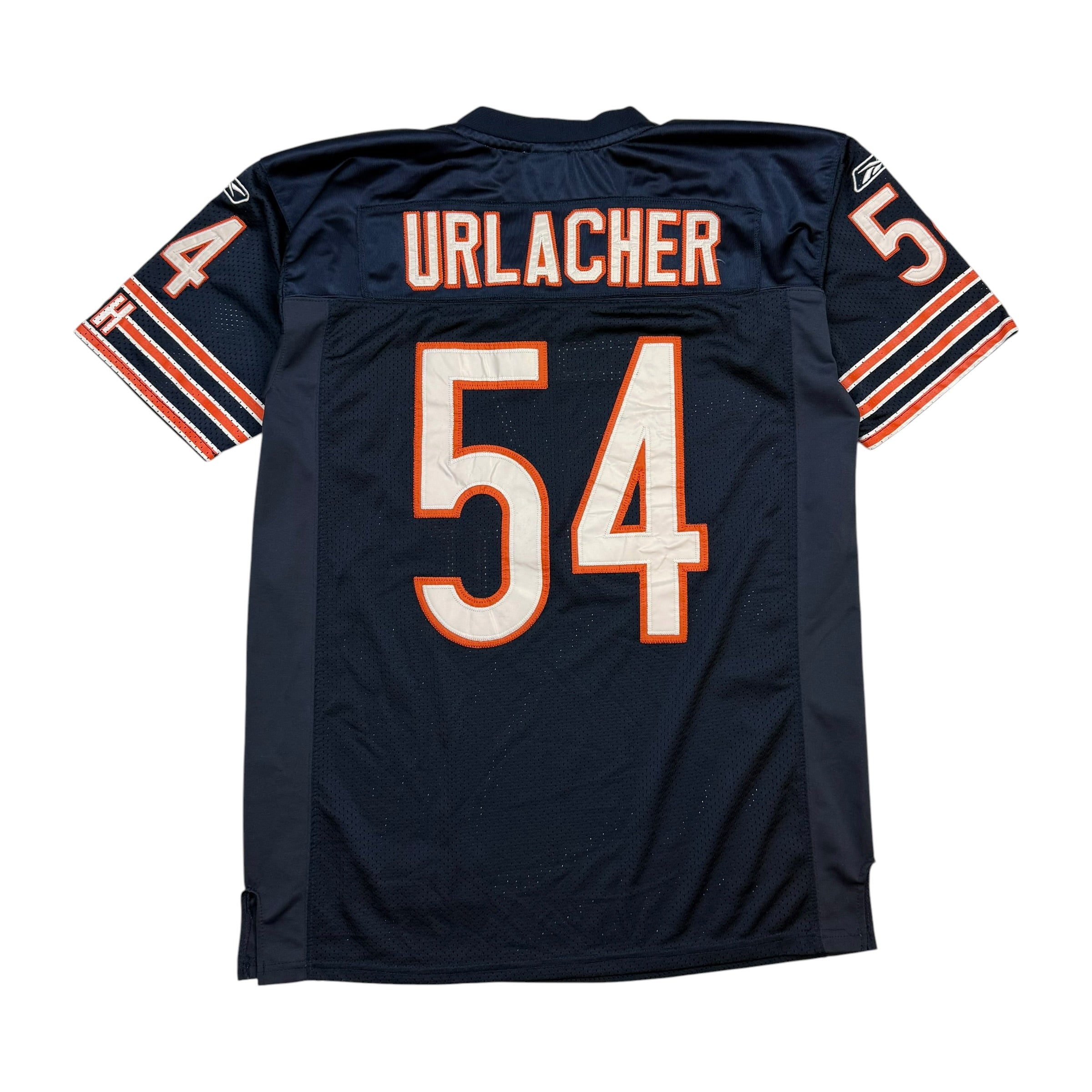 Vintage Reebok Chicago Bears Brian Urlacher Jersey Navy Blue