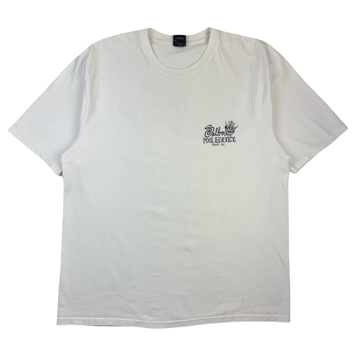 Stussy Pool Service Pigment Dyed Tee Natural