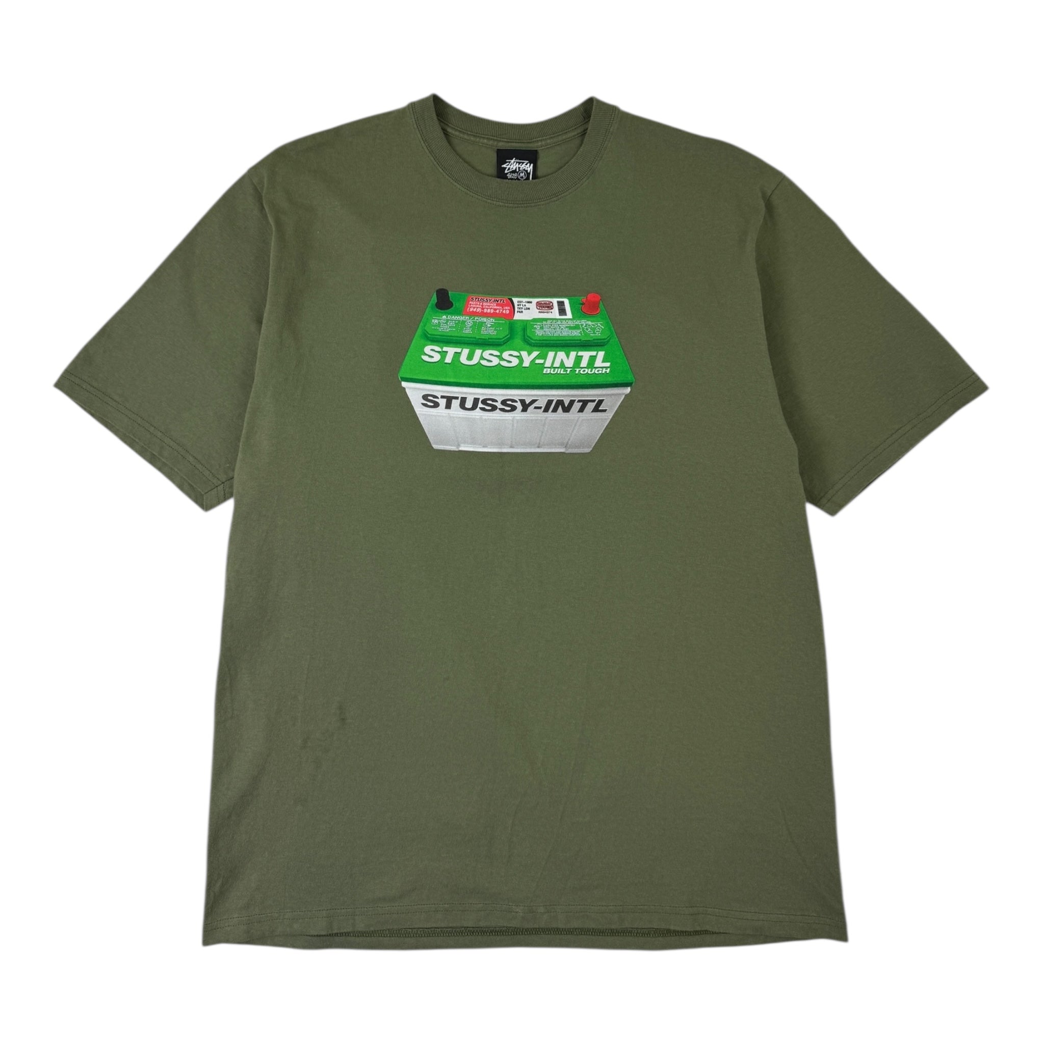 Stussy Battery Tee Olive