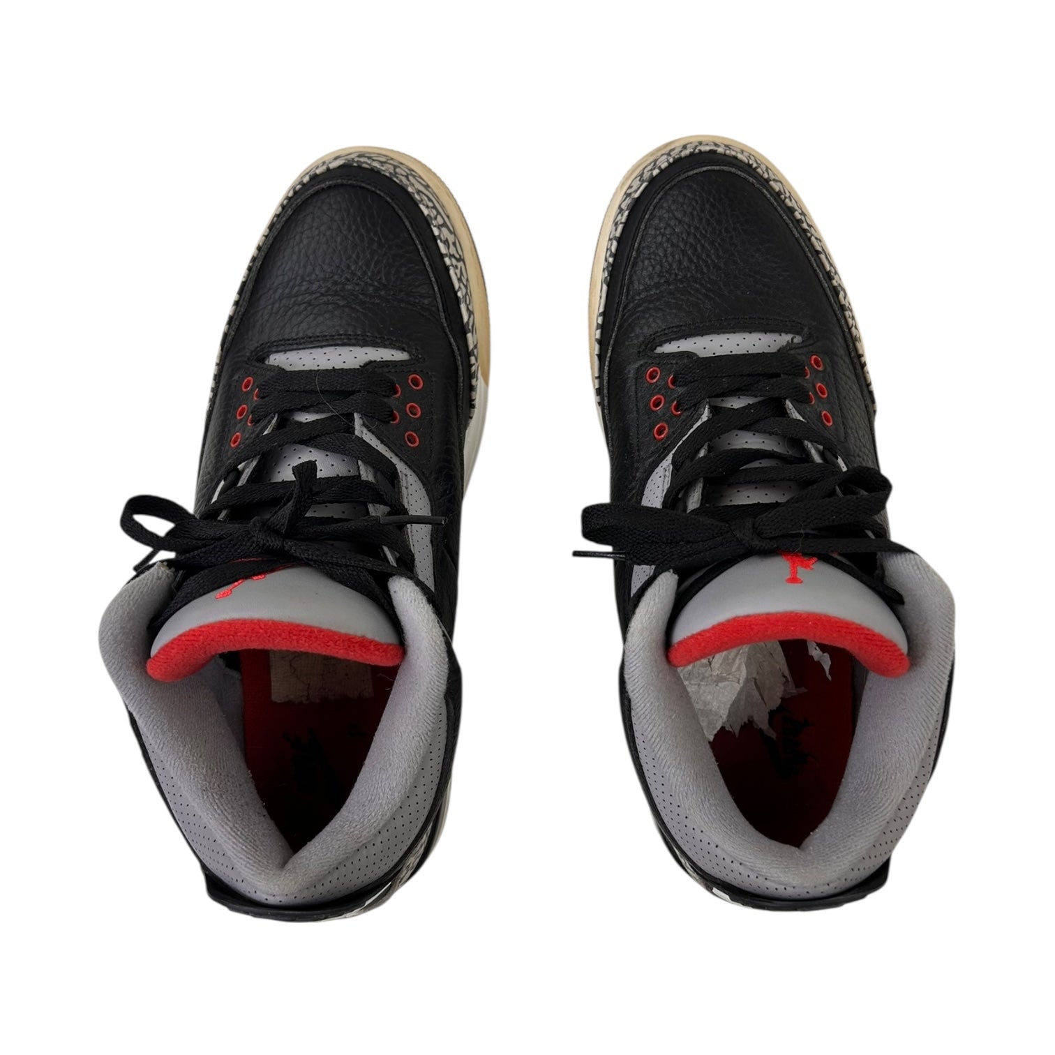 Jordan 3 Black Cements (Used)