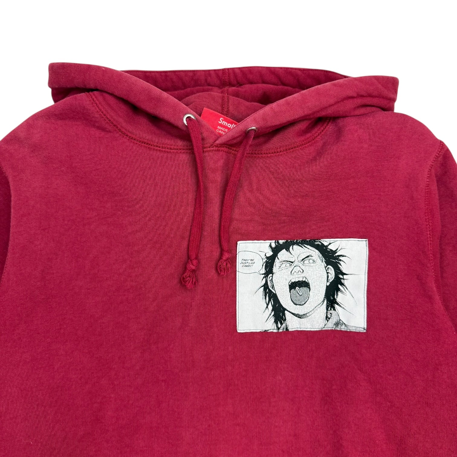 Supreme x Akira Patches Hoodie Burgundy