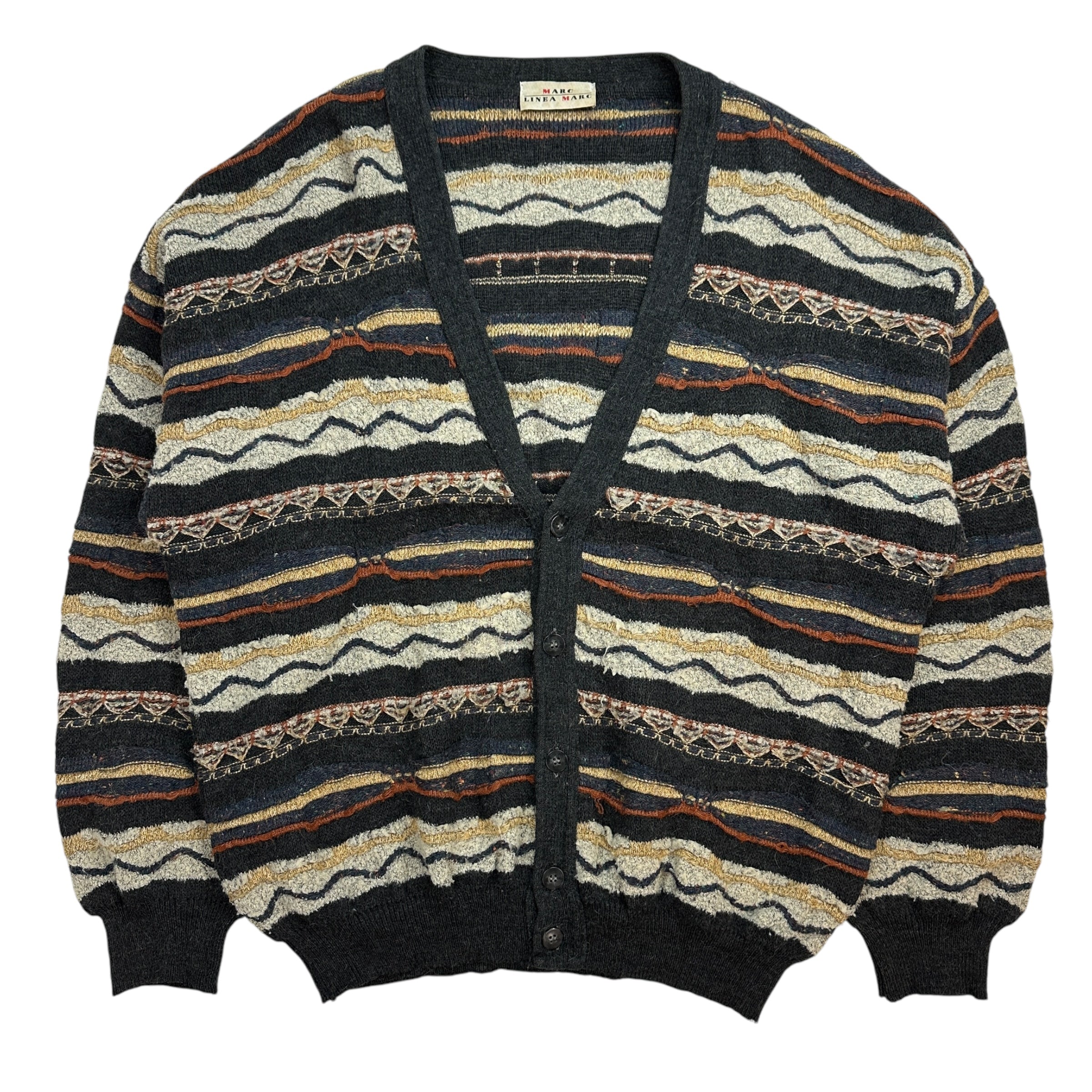 Vintage Linea Marc 3D Knit Cardigan