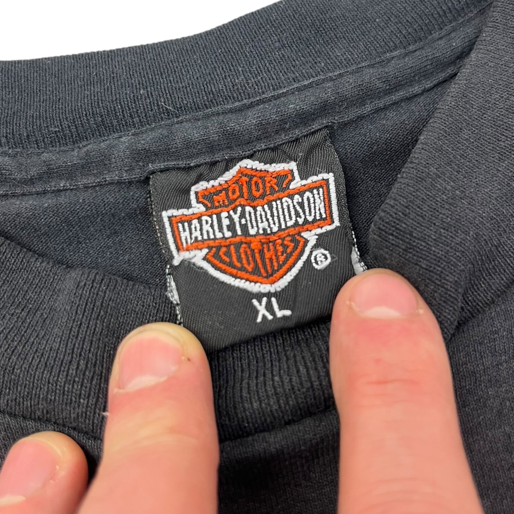 1991 3D Emblem Flying Eagle Harley Davidson T-Shirt