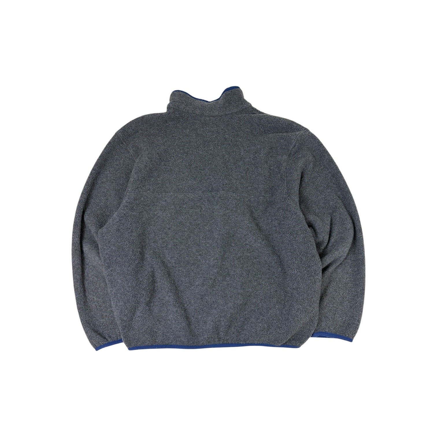 Vintage L.L. Bean Fleece Half-Snap Pullover Grey