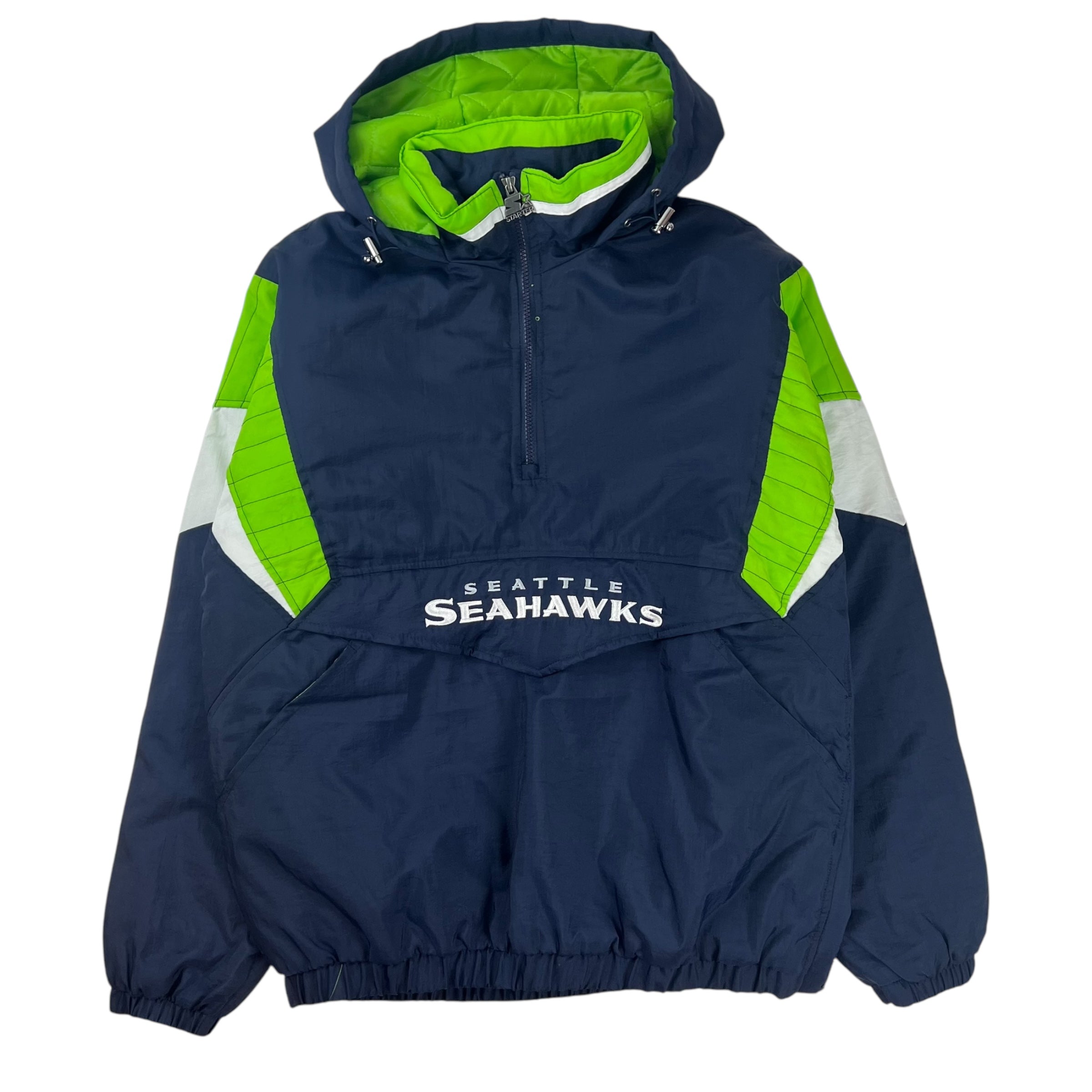 Vintage Starter Seattle Seahawks Pullover Jacket