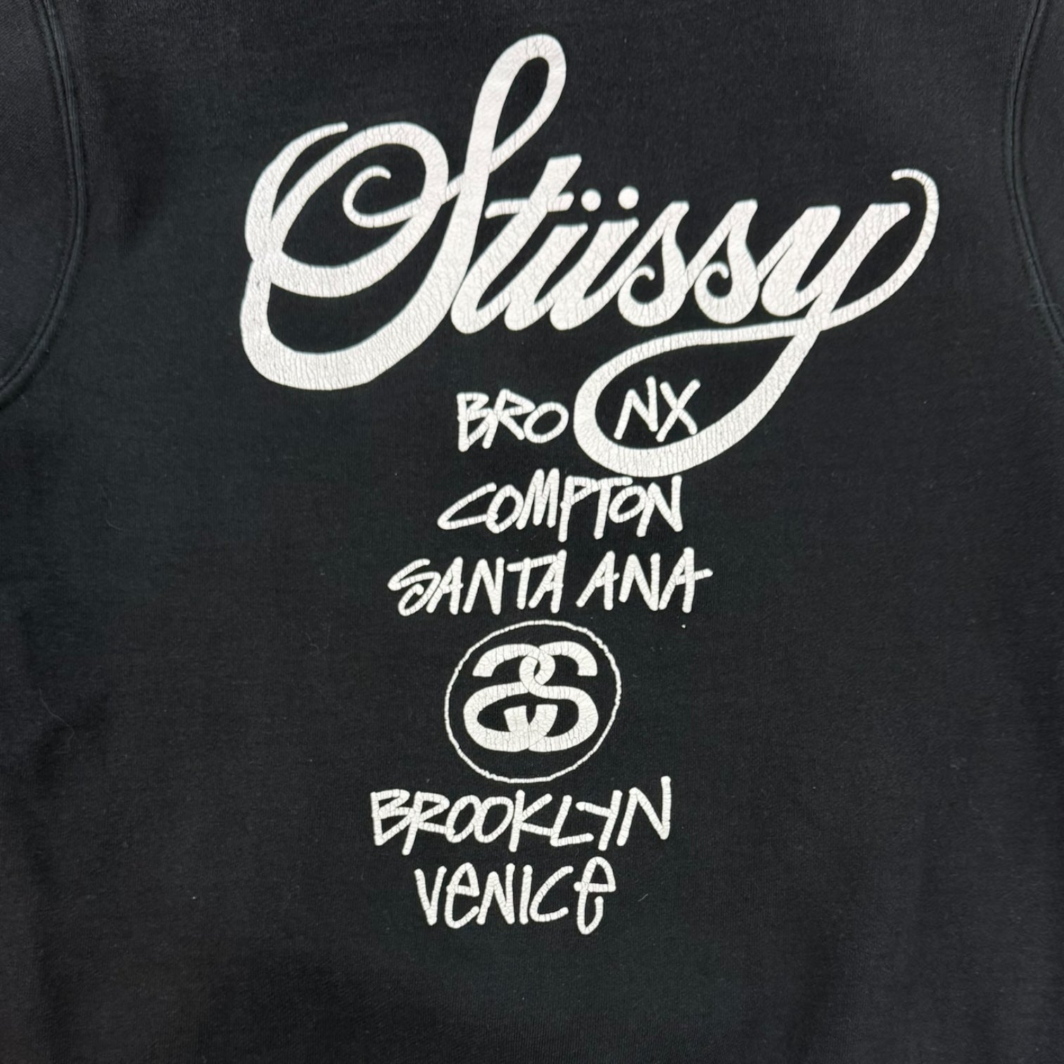 Stüssy World Tribe Hoodie Black