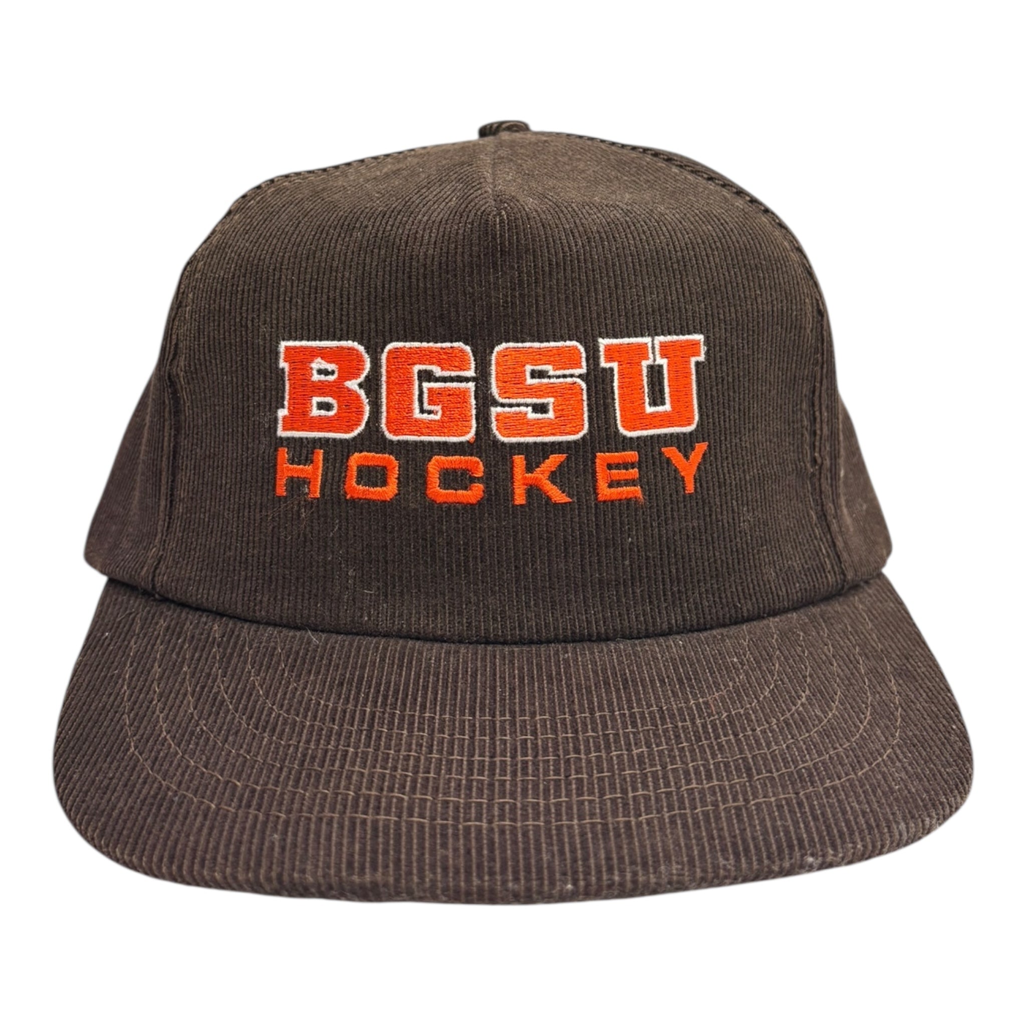 Vintage BGSU Hockey Corduroy Strap back Hat
