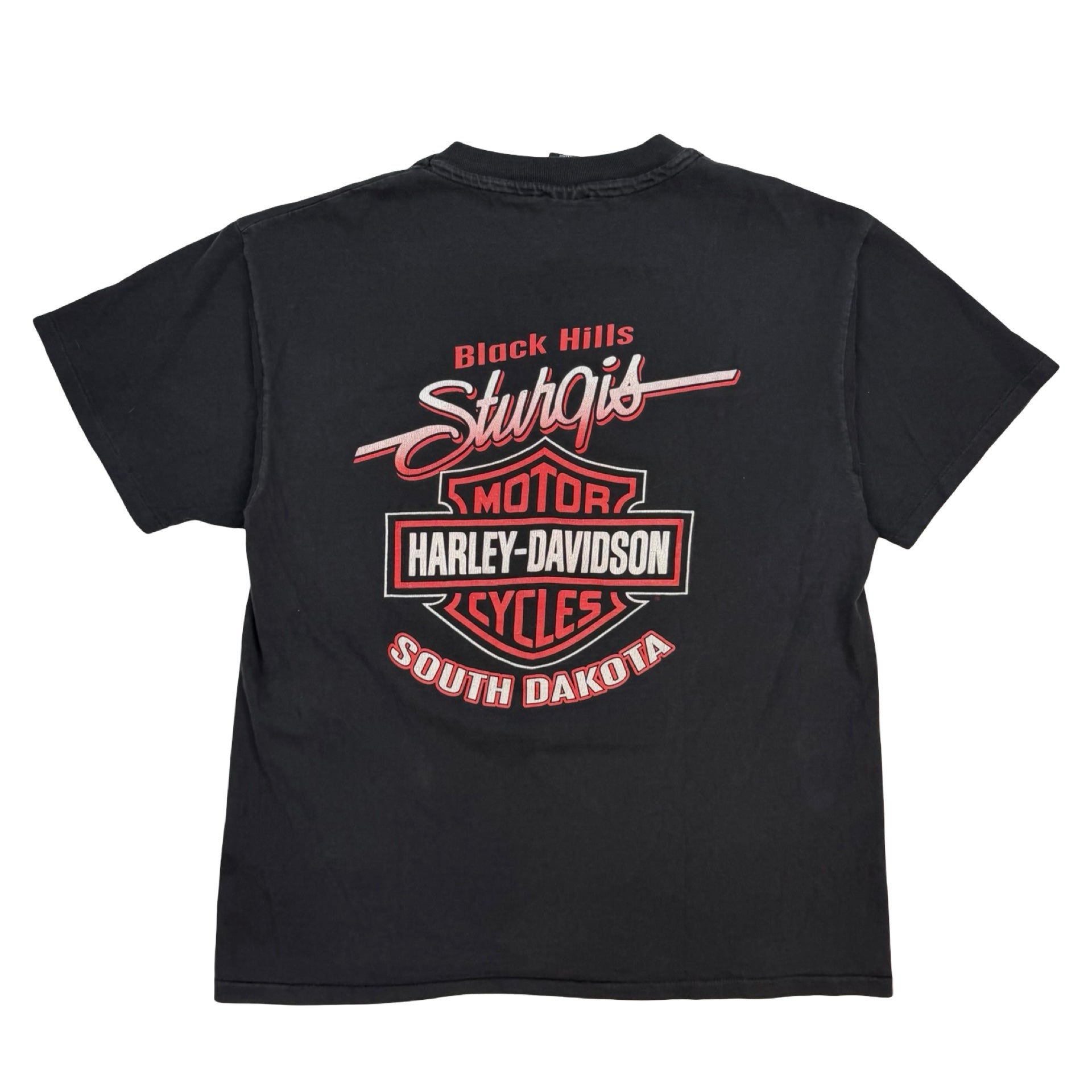 1995 Harley Davidson Sturgis Black Hills Rally Tee Black
