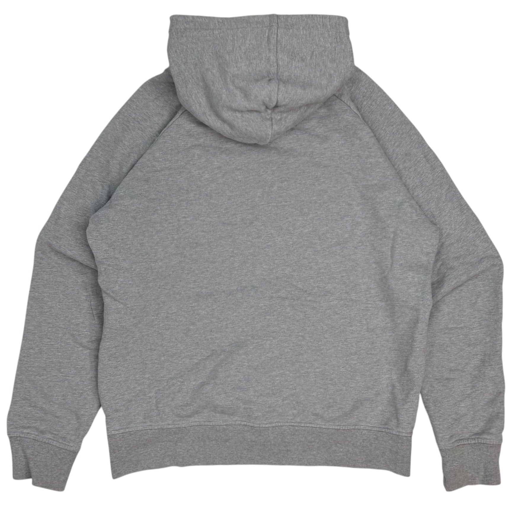 Ami Paris Tricolor Logo Hoodie Grey