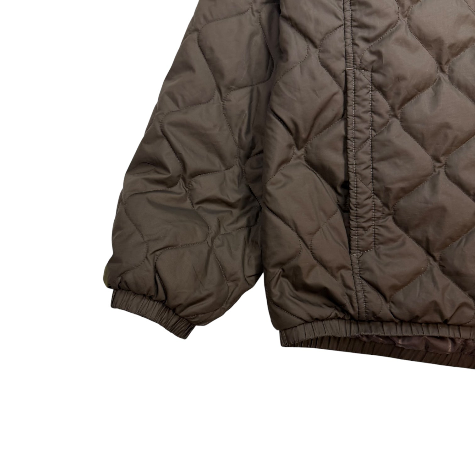 Vintage The North Face Quilted Jacket Brown